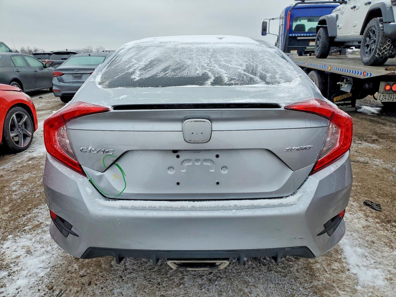 2021 Honda Civic Sport Серебряный vin: 2HGFC2F83MH515412