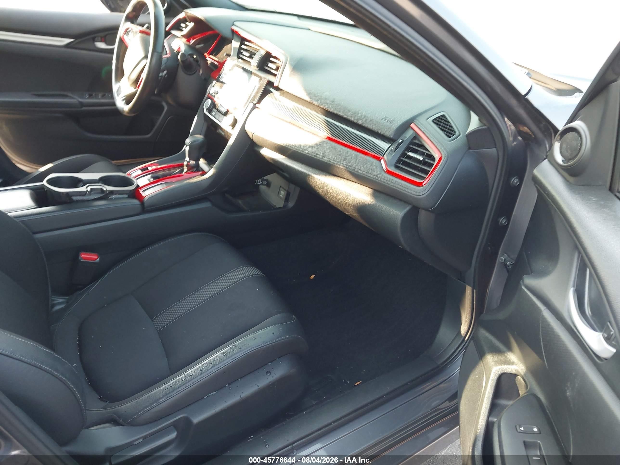 2019 Honda Civic Sport Gray vin: 2HGFC2F84KH547184