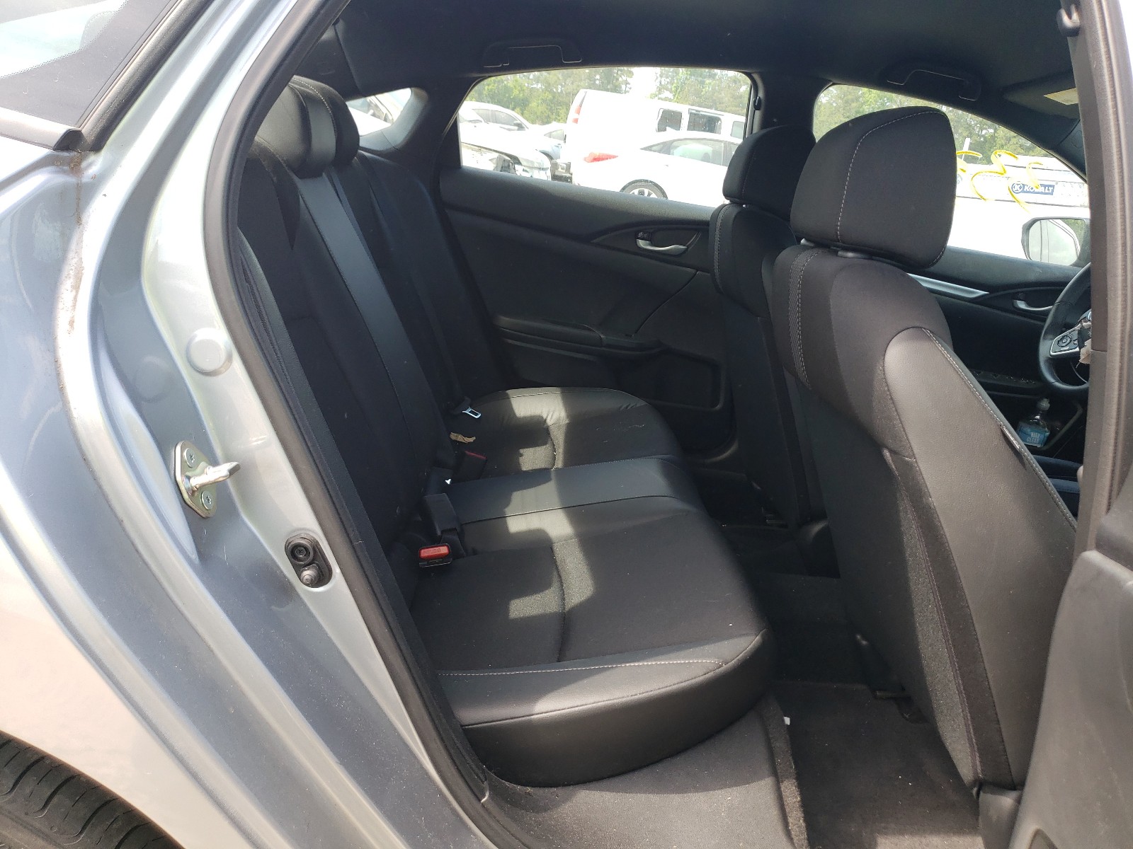 2019 Honda Civic Sport Серебряный vin: 2HGFC2F84KH600448