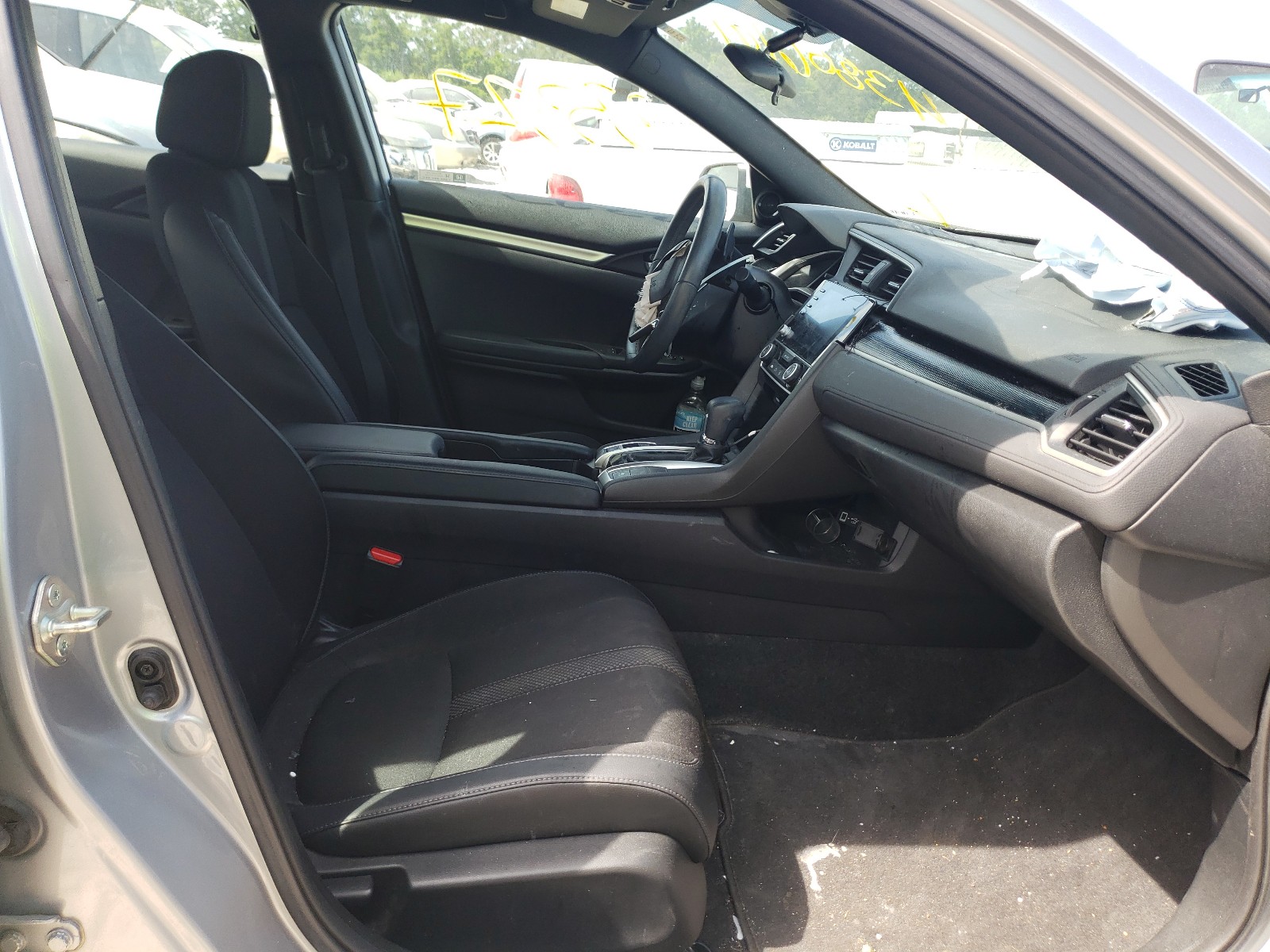2019 Honda Civic Sport Серебряный vin: 2HGFC2F84KH600448