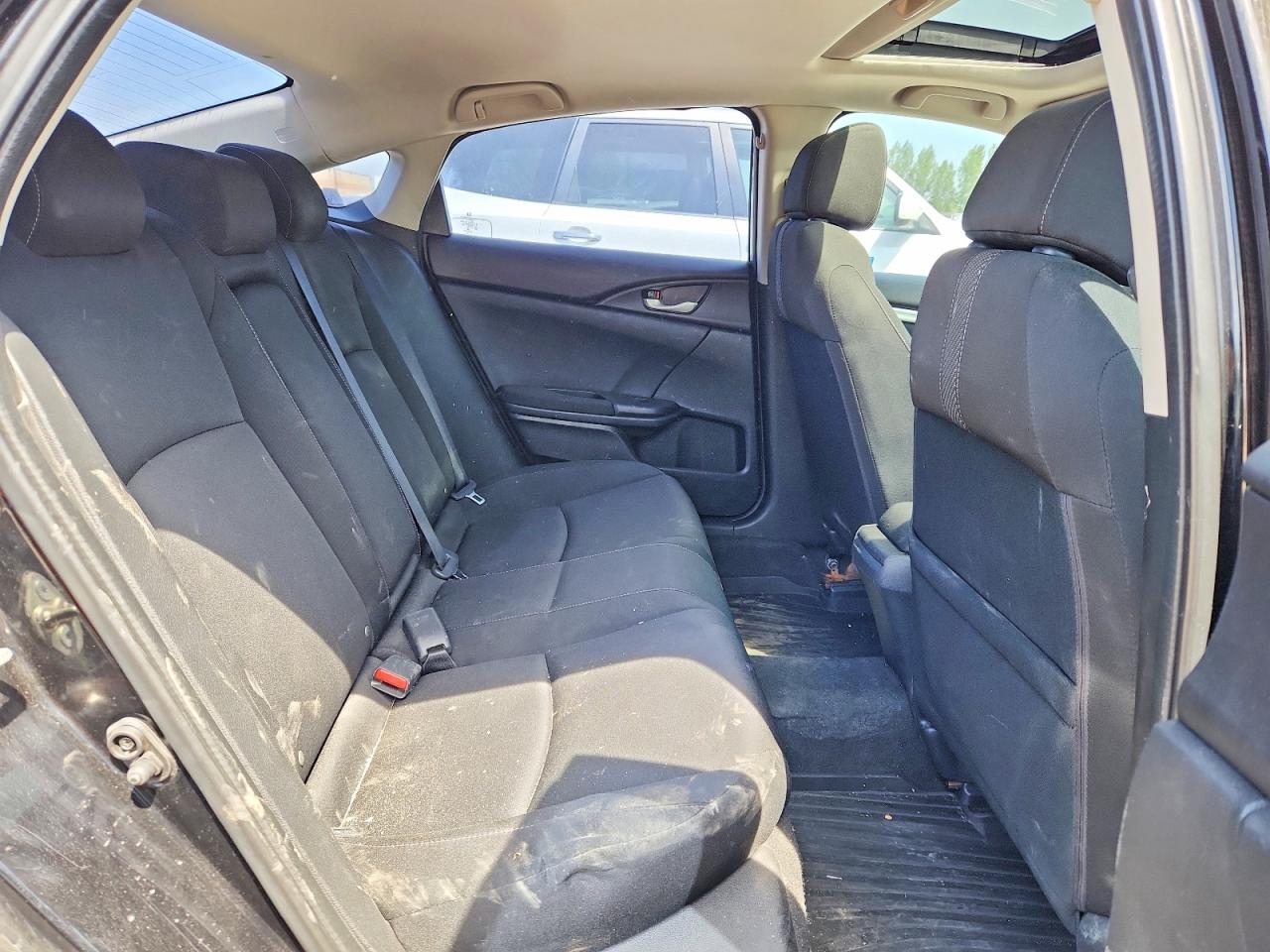 2018 Honda Civic Ex Черный vin: 2HGFC2F85JH017501
