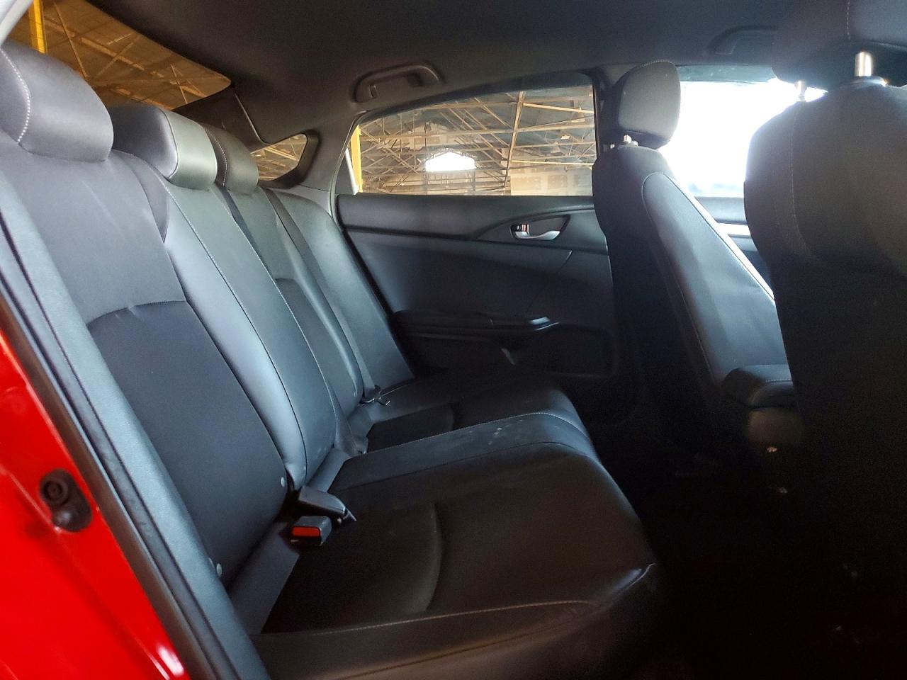 2019 Honda Civic Sport Red vin: 2HGFC2F85KH556508