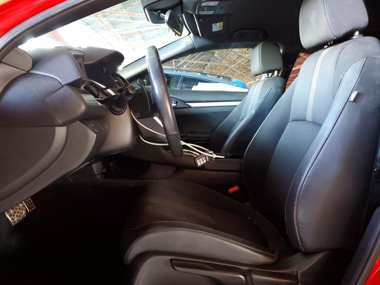 2019 Honda Civic Sport Red vin: 2HGFC2F85KH556508
