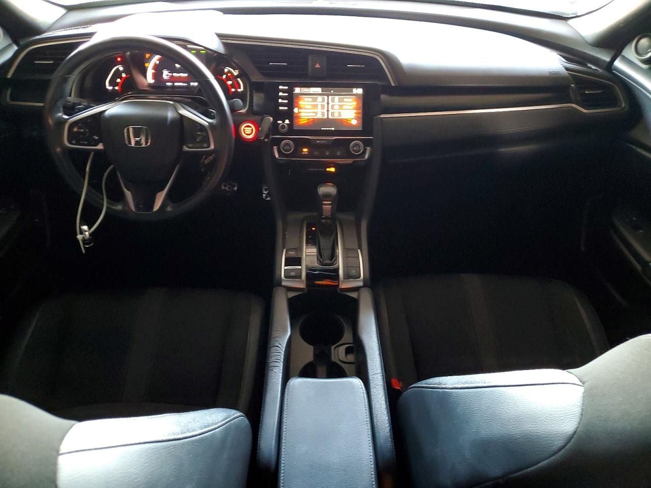2019 Honda Civic Sport Red vin: 2HGFC2F85KH556508