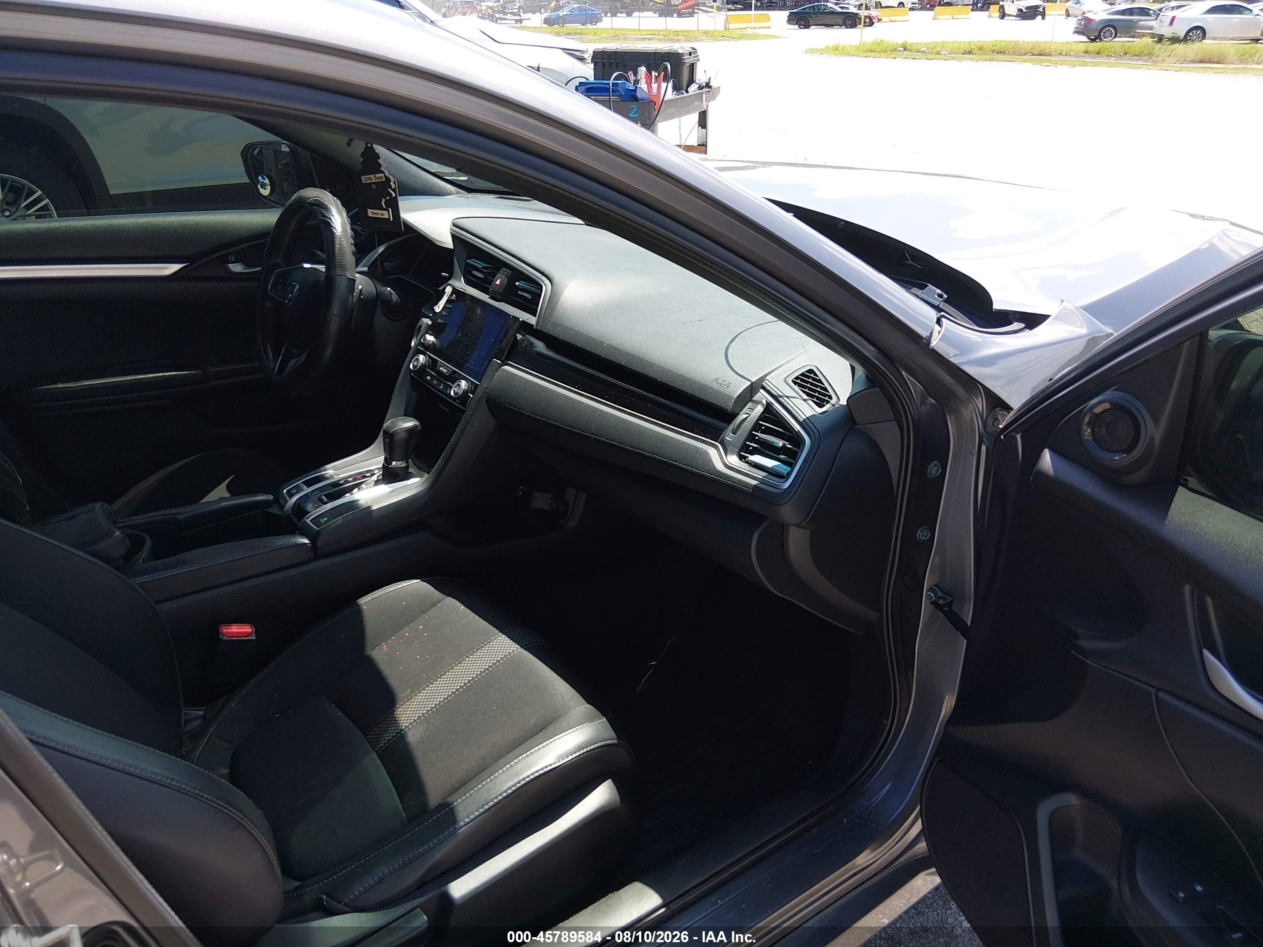2020 Honda Civic Sport Gray vin: 2HGFC2F85LH514180