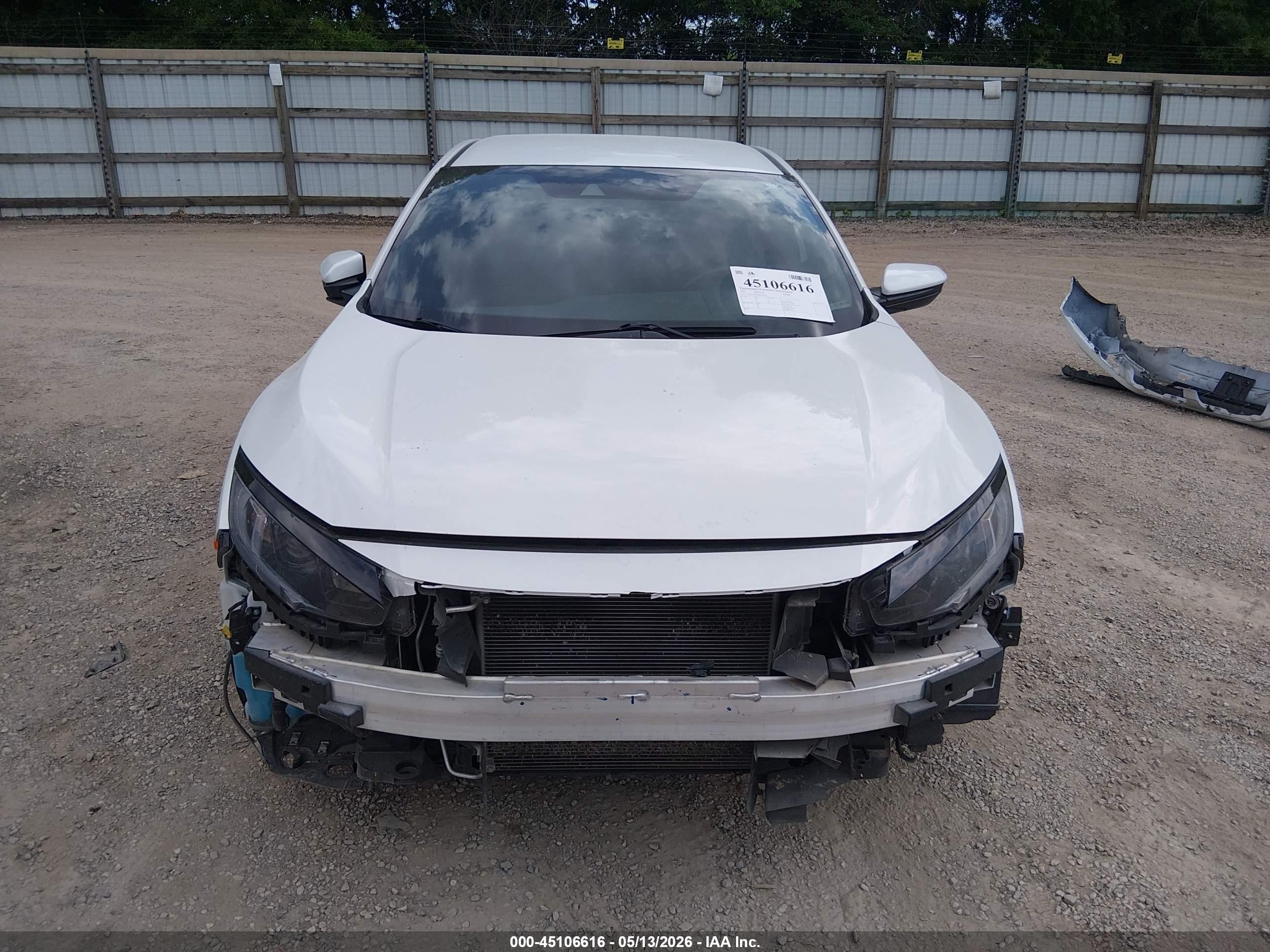2021 Honda Civic Sport Белый vin: 2HGFC2F85MH500295
