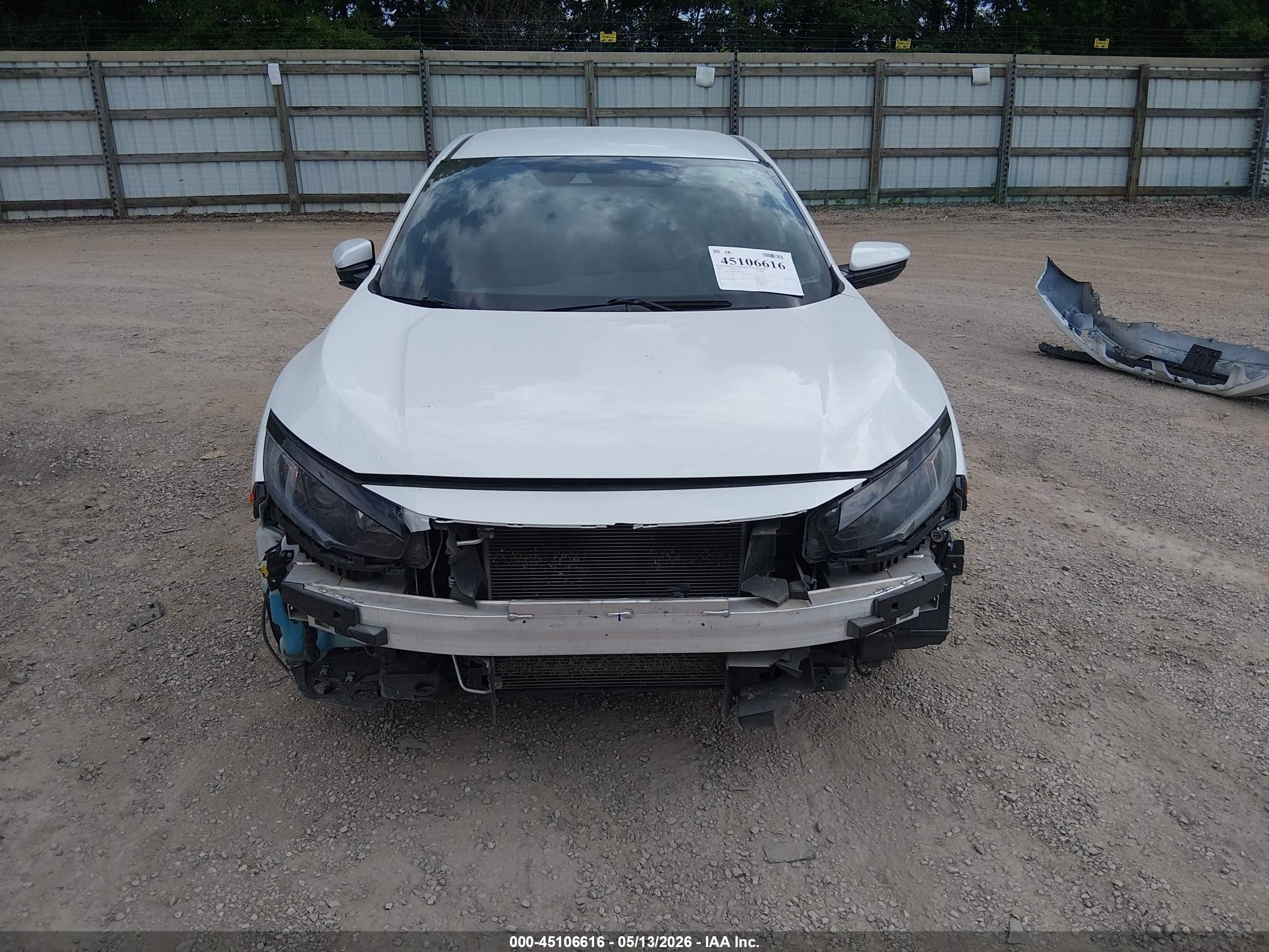 2021 Honda Civic Sport Белый vin: 2HGFC2F85MH500295