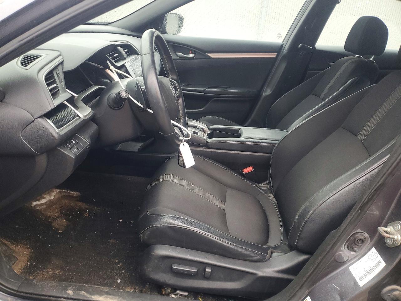 2019 Honda Civic Sport Gray vin: 2HGFC2F86KH016049