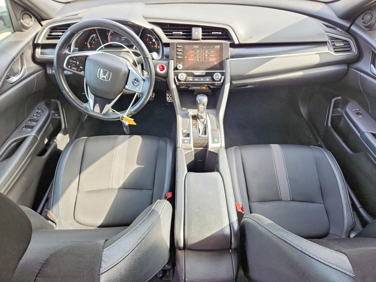 2021 Honda Civic Sport White vin: 2HGFC2F86MH517526