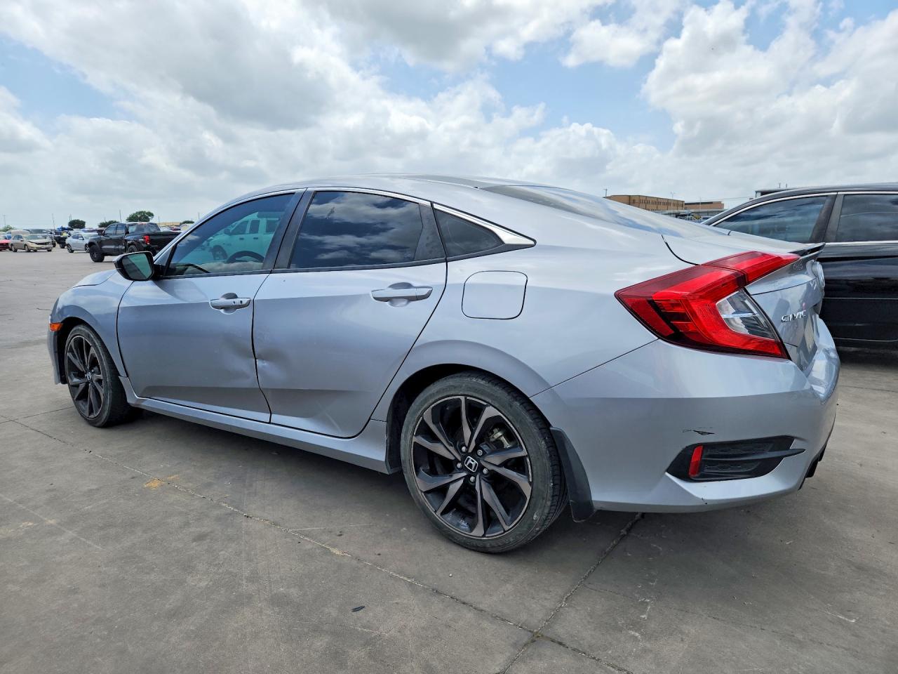 2021 Honda Civic Sport Silver vin: 2HGFC2F86MH527294