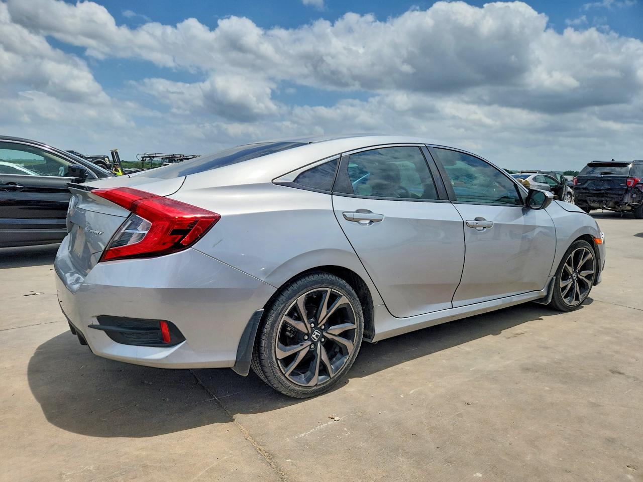 2021 Honda Civic Sport Silver vin: 2HGFC2F86MH527294