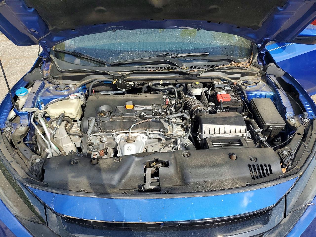 2021 Honda Civic Sport Blue vin: 2HGFC2F86MH527540