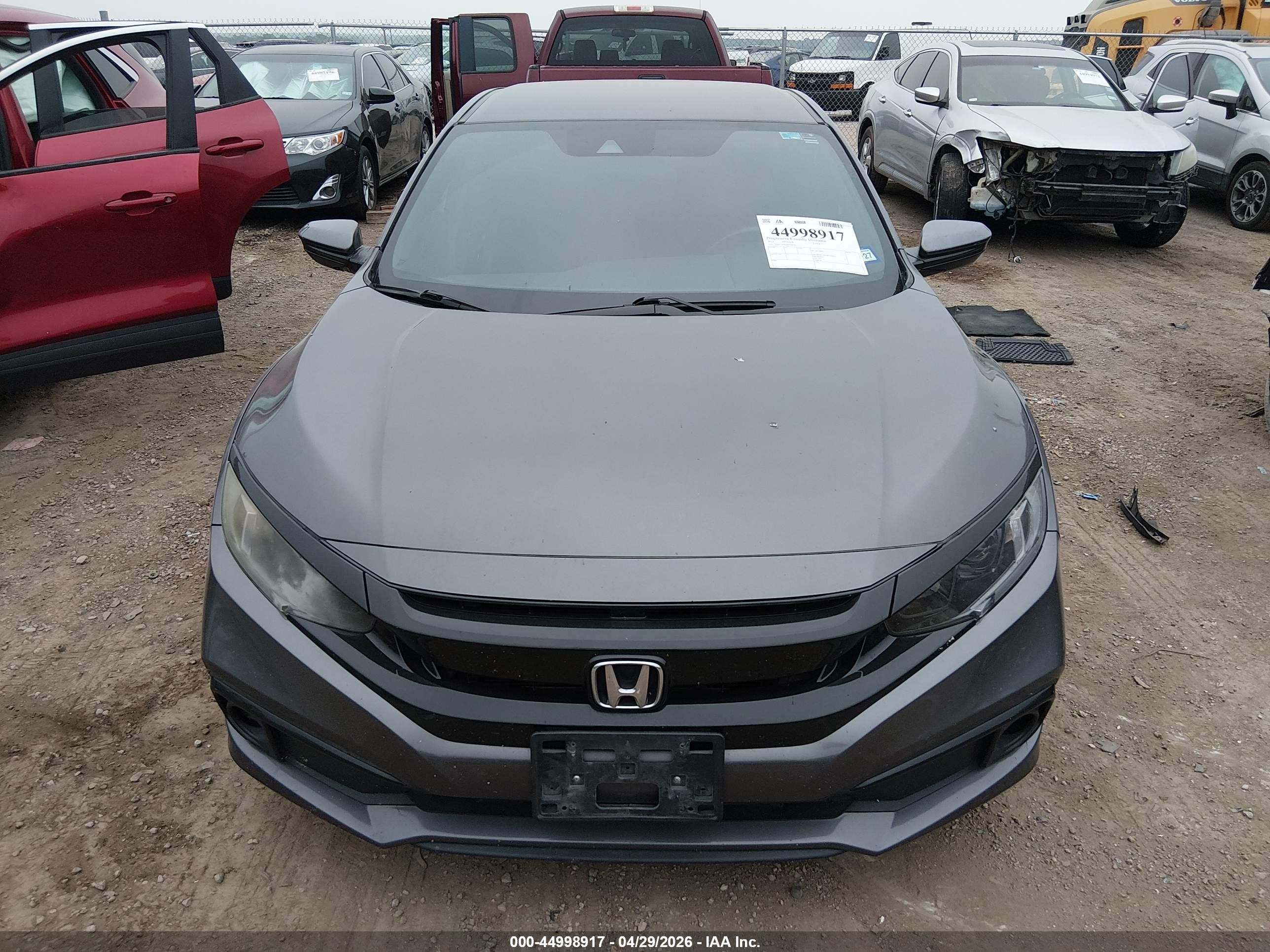 2021 Honda Civic Sport Gray vin: 2HGFC2F86MH548579