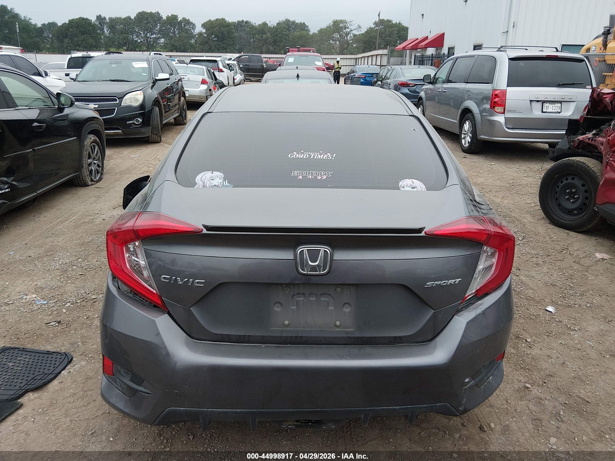 2021 Honda Civic Sport Gray vin: 2HGFC2F86MH548579