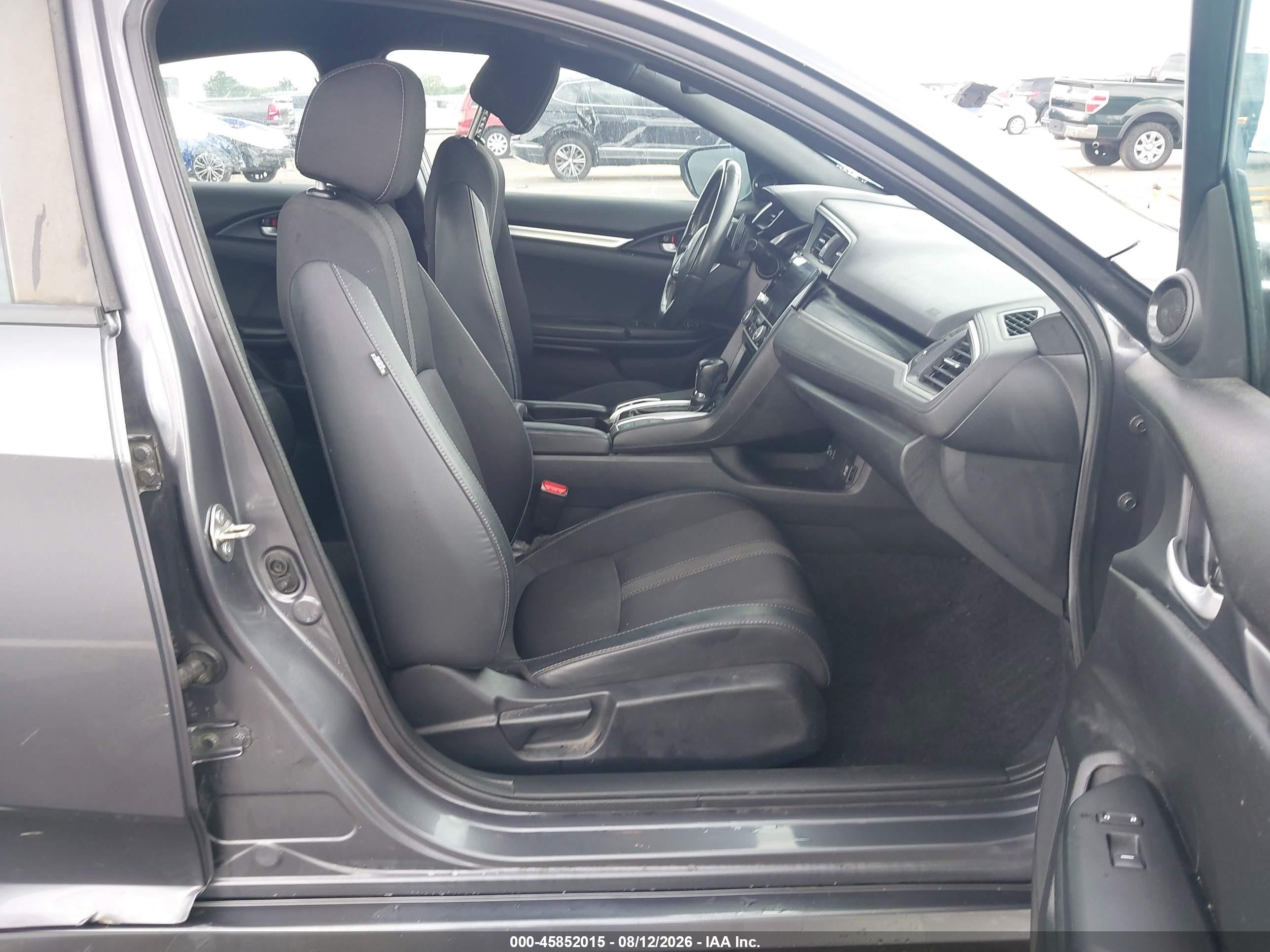 2020 Honda Civic Sport Серый vin: 2HGFC2F87LH513287