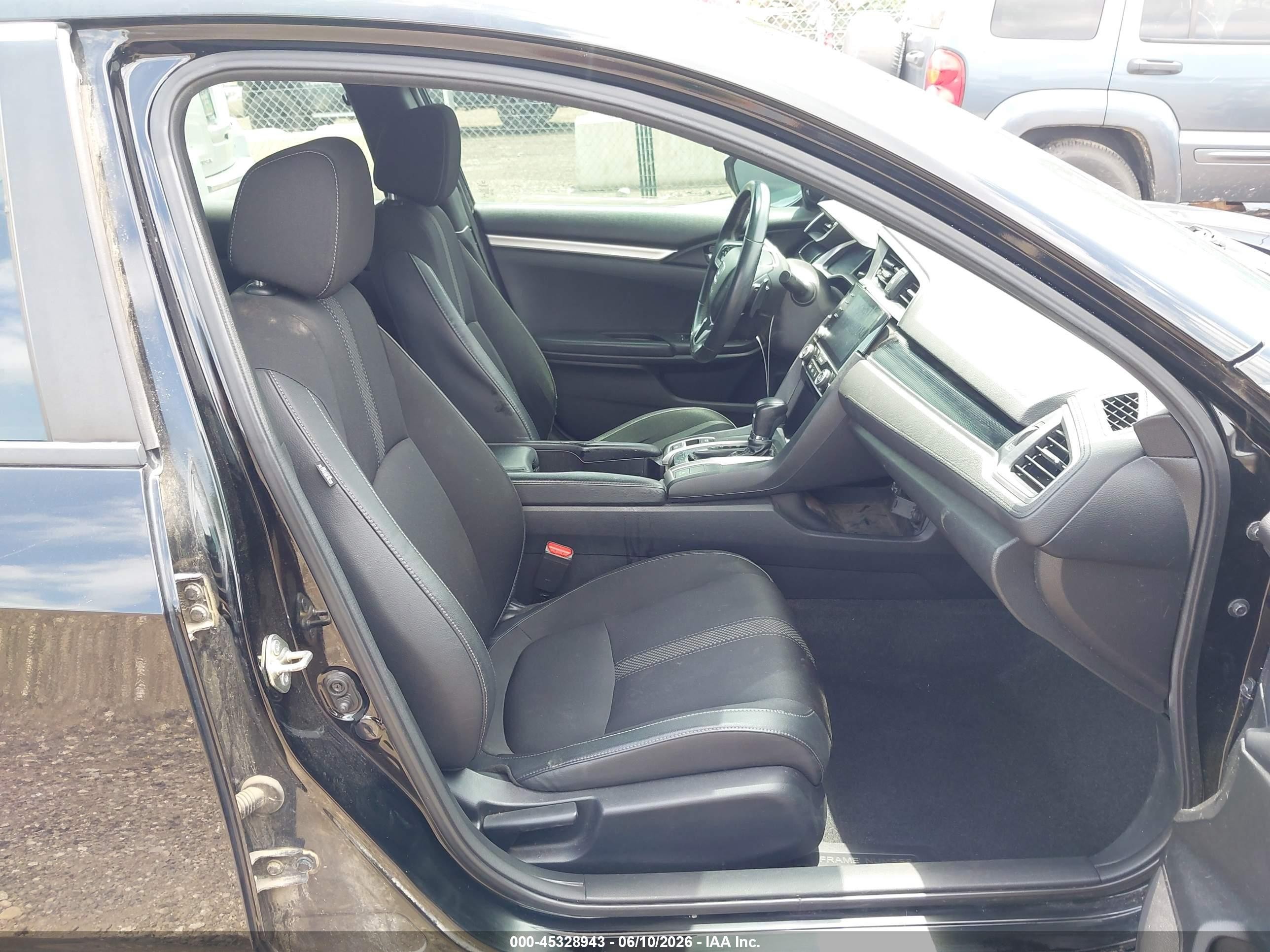 2019 Honda Civic Sport Black vin: 2HGFC2F88KH589728