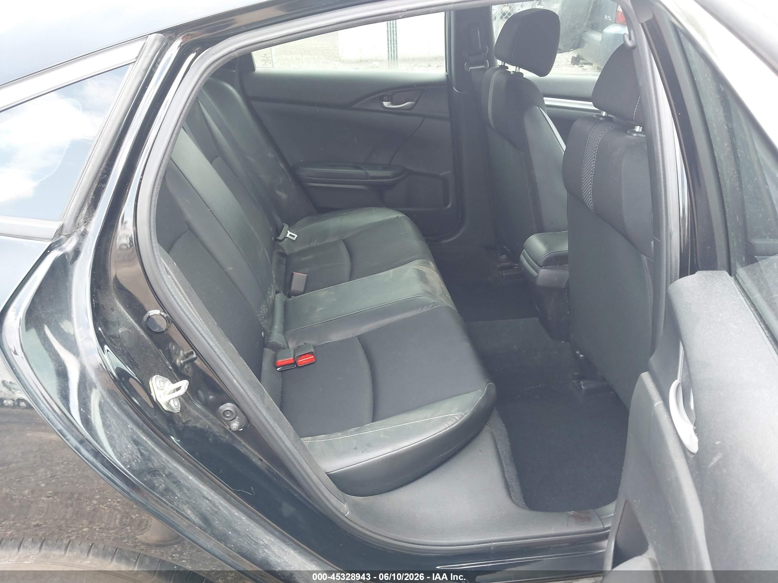 2019 Honda Civic Sport Black vin: 2HGFC2F88KH589728