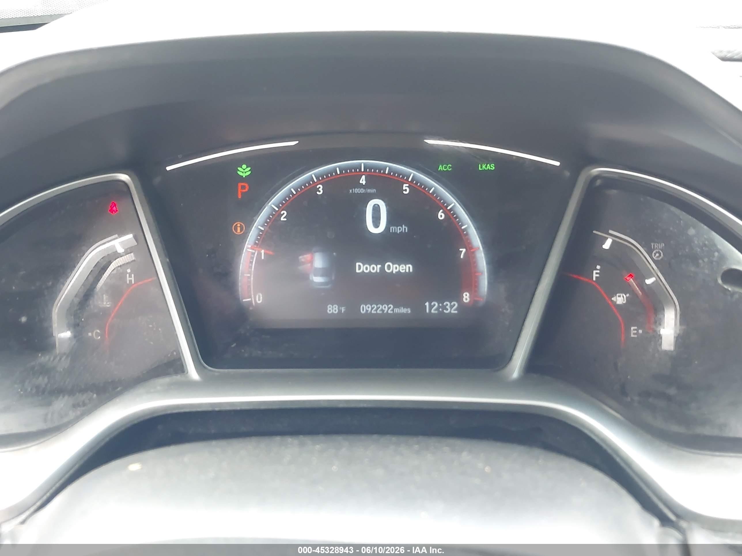 2019 Honda Civic Sport Black vin: 2HGFC2F88KH589728