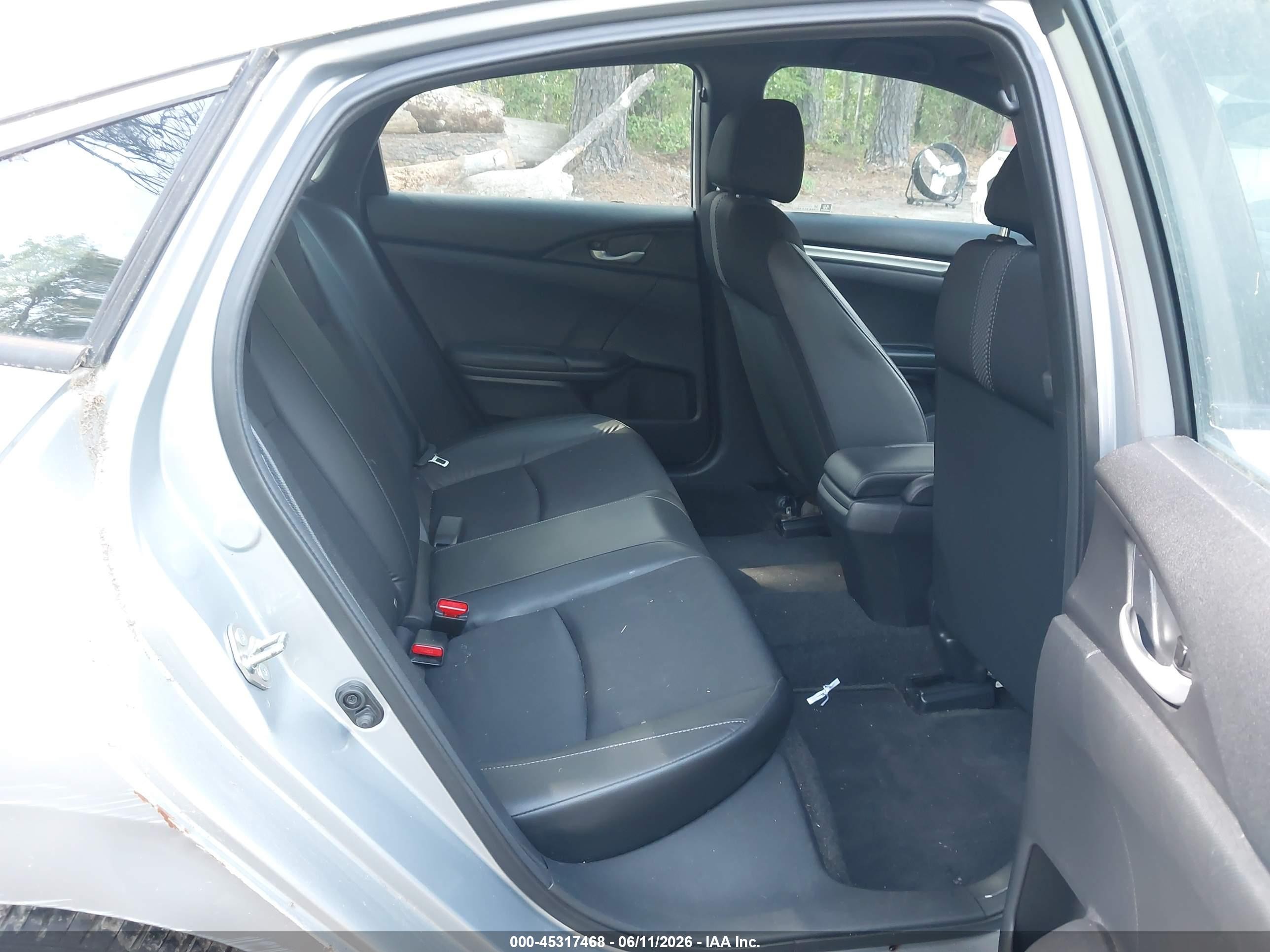 2019 Honda Civic Sport Gray vin: 2HGFC2F88KH600758