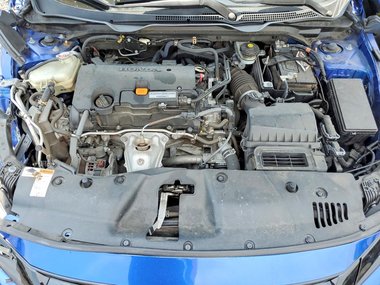 2020 Honda Civic Sport Blue vin: 2HGFC2F88LH525898