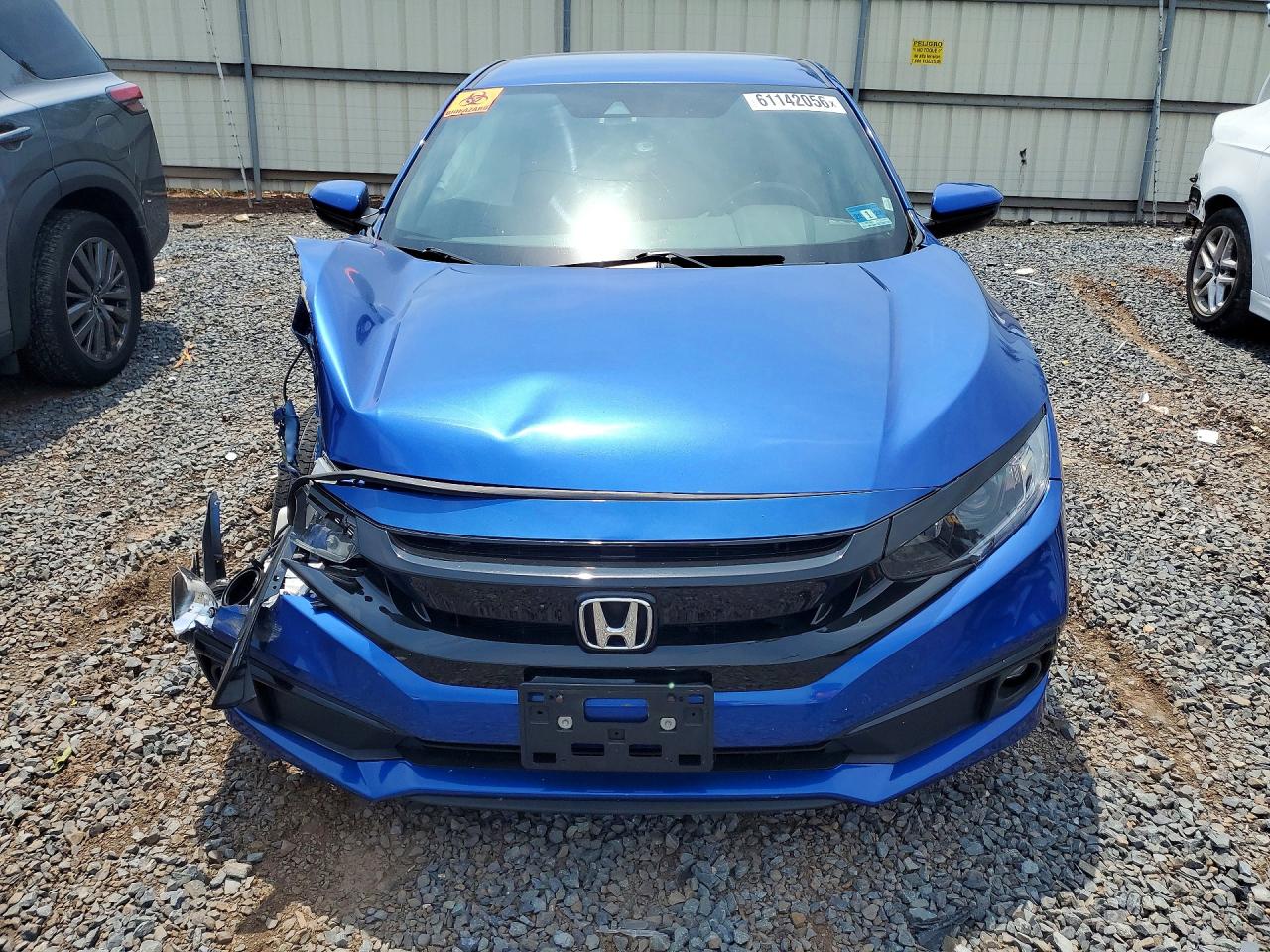 2020 Honda Civic Sport Blue vin: 2HGFC2F88LH525898