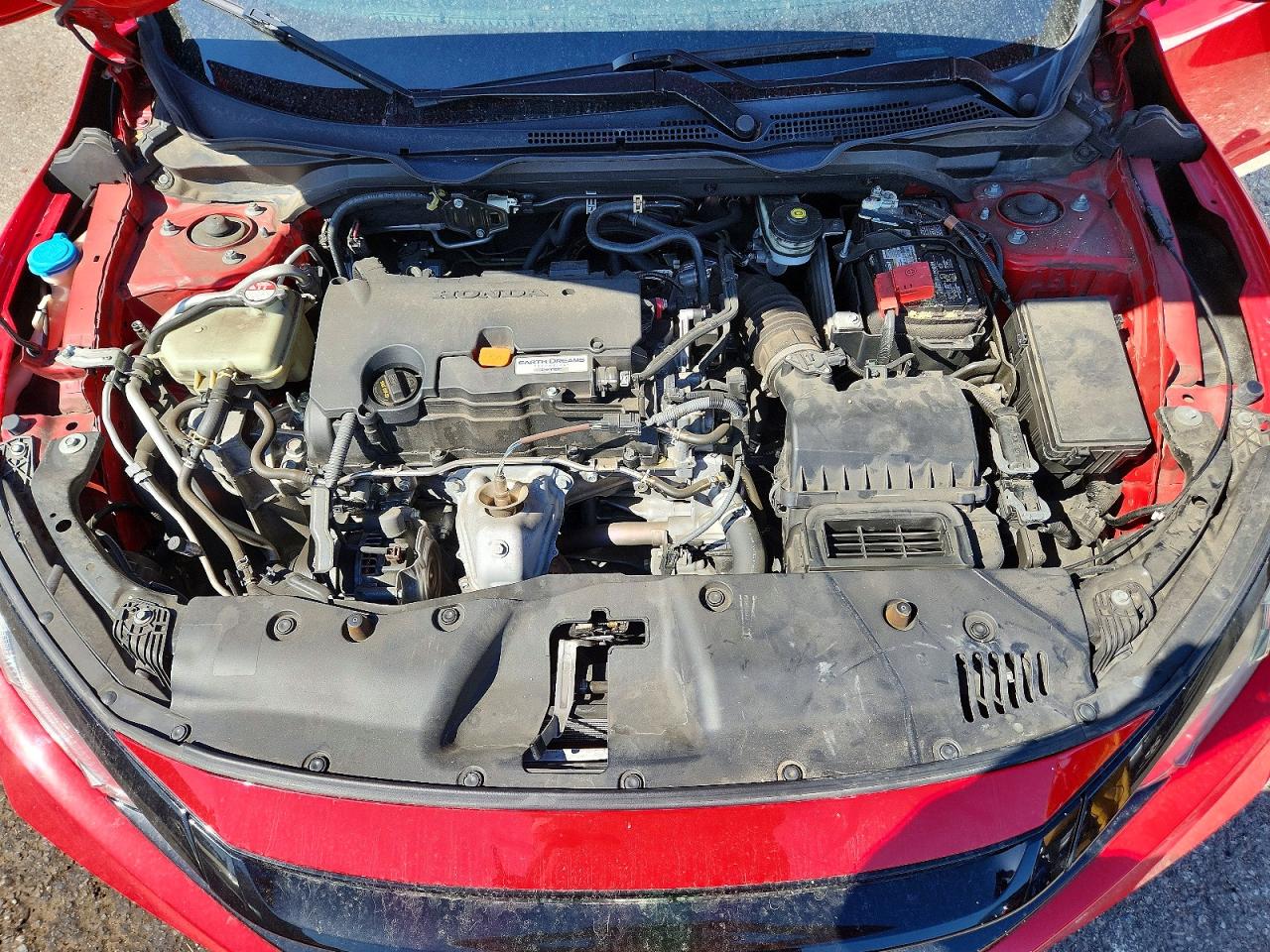 2021 Honda Civic Sport Red vin: 2HGFC2F88MH537549