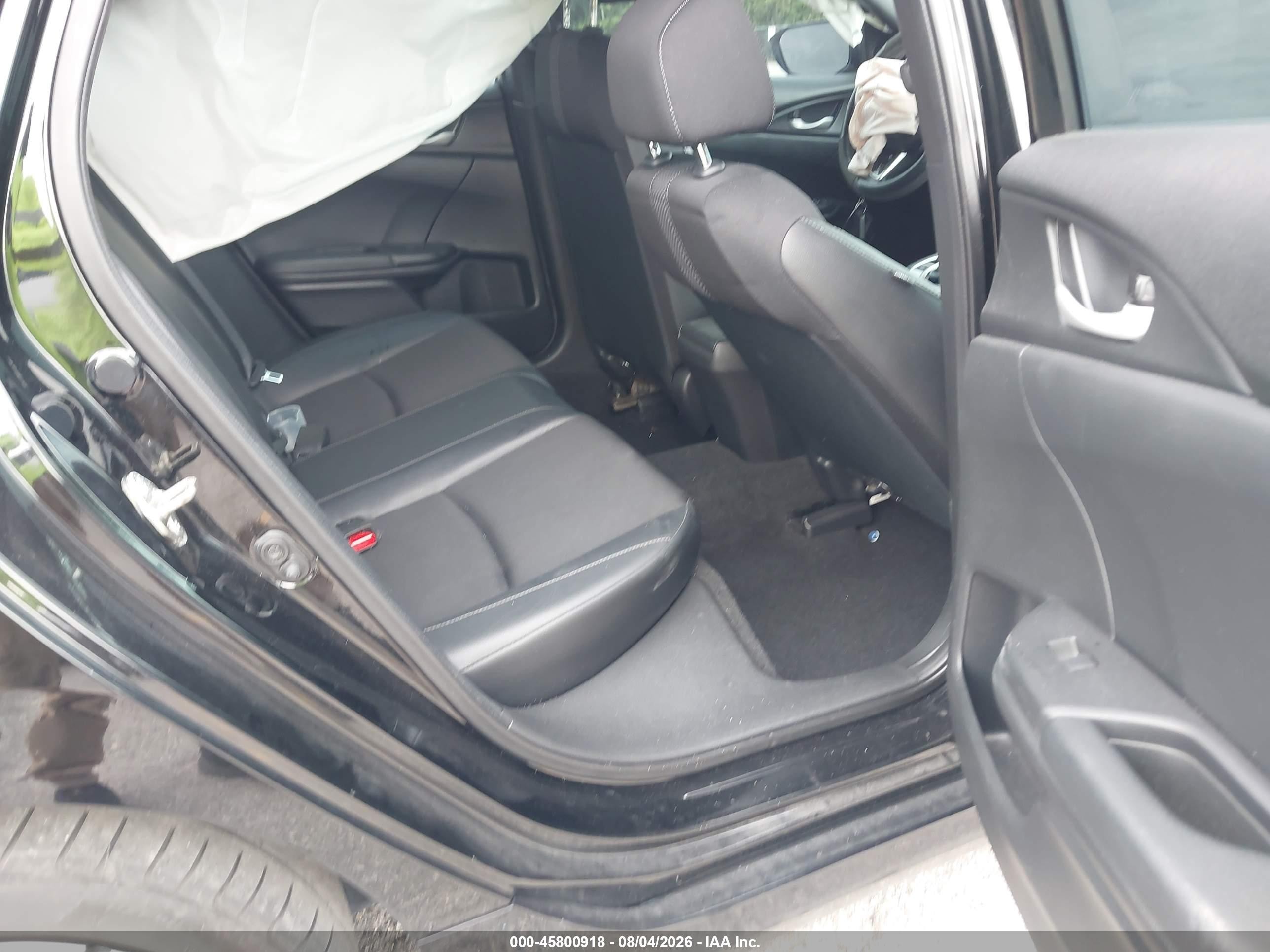 2020 Honda Civic Sport Черный vin: 2HGFC2F89LH523125