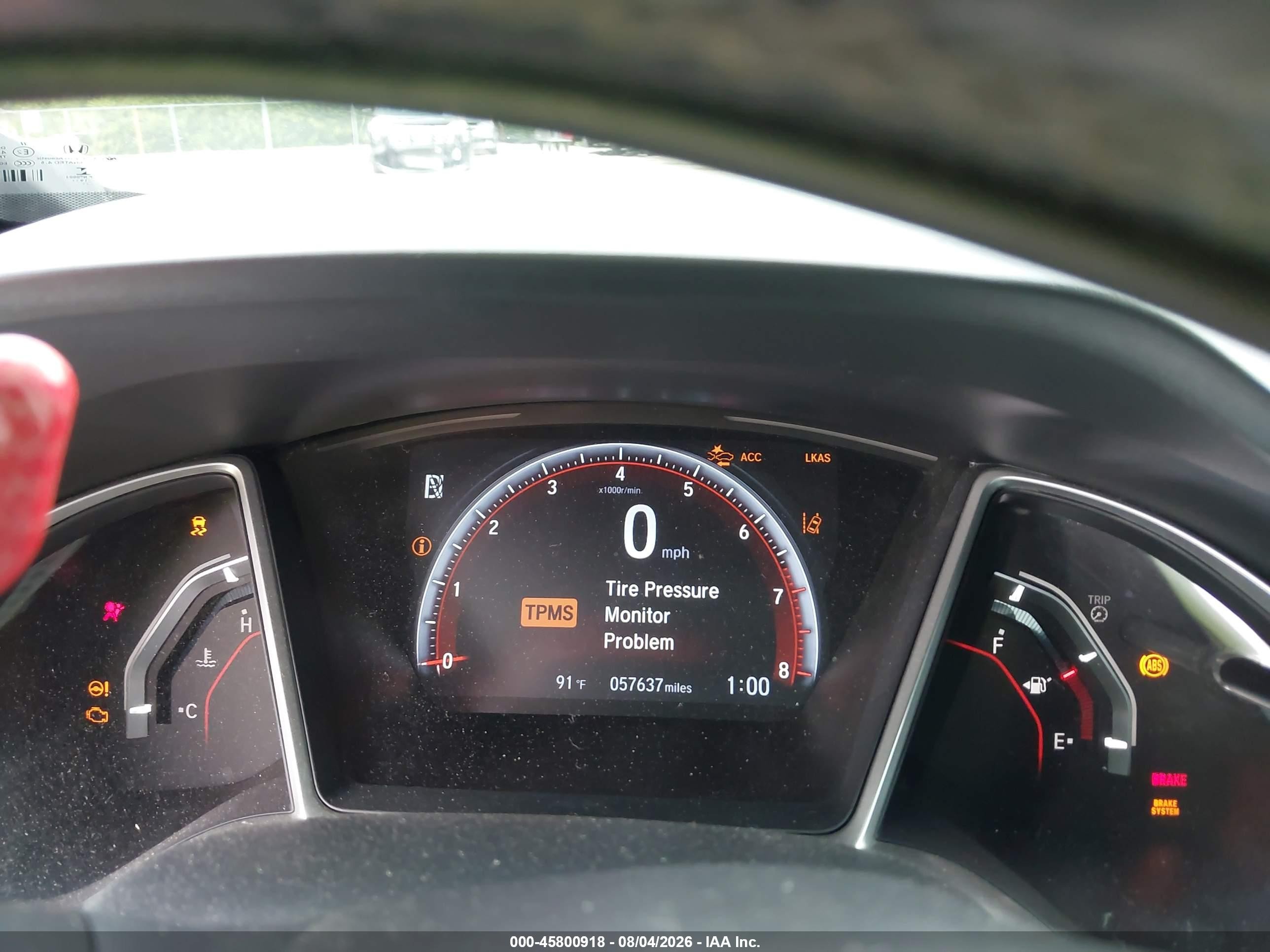 2020 Honda Civic Sport Черный vin: 2HGFC2F89LH523125
