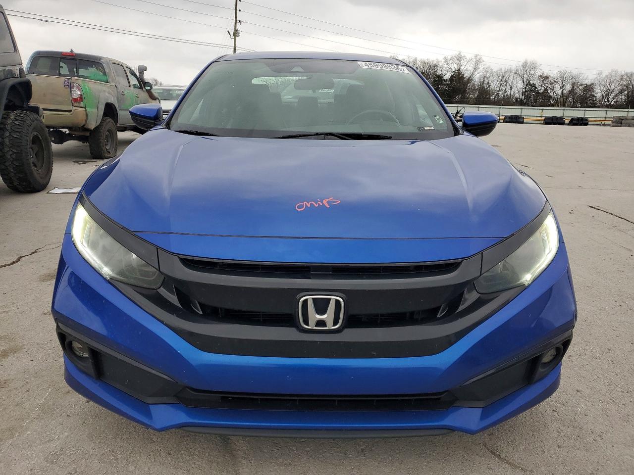 2021 Honda Civic Sport Blue vin: 2HGFC2F89MH535292