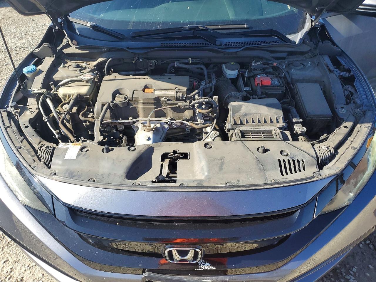 2019 Honda Civic Sport Gray vin: 2HGFC2F8XKH517915