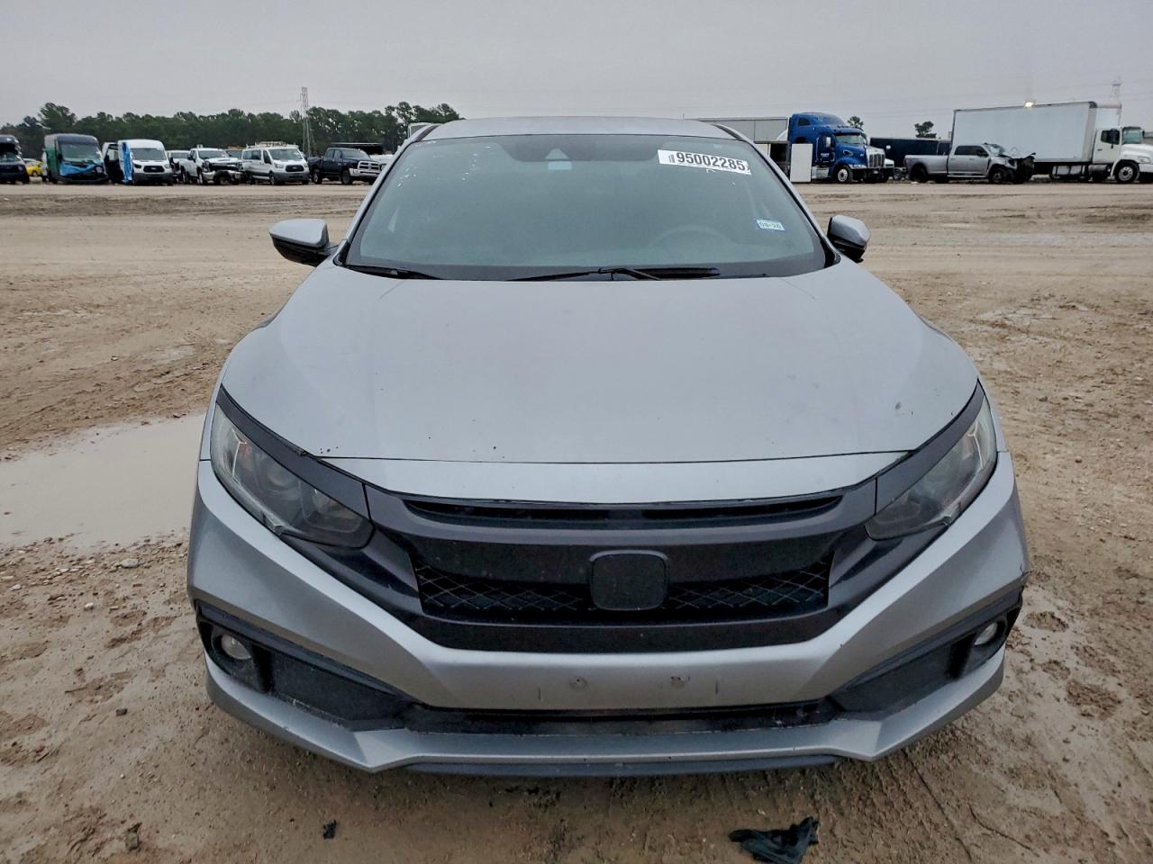 2020 Honda Civic Sport Silver vin: 2HGFC2F8XLH503966