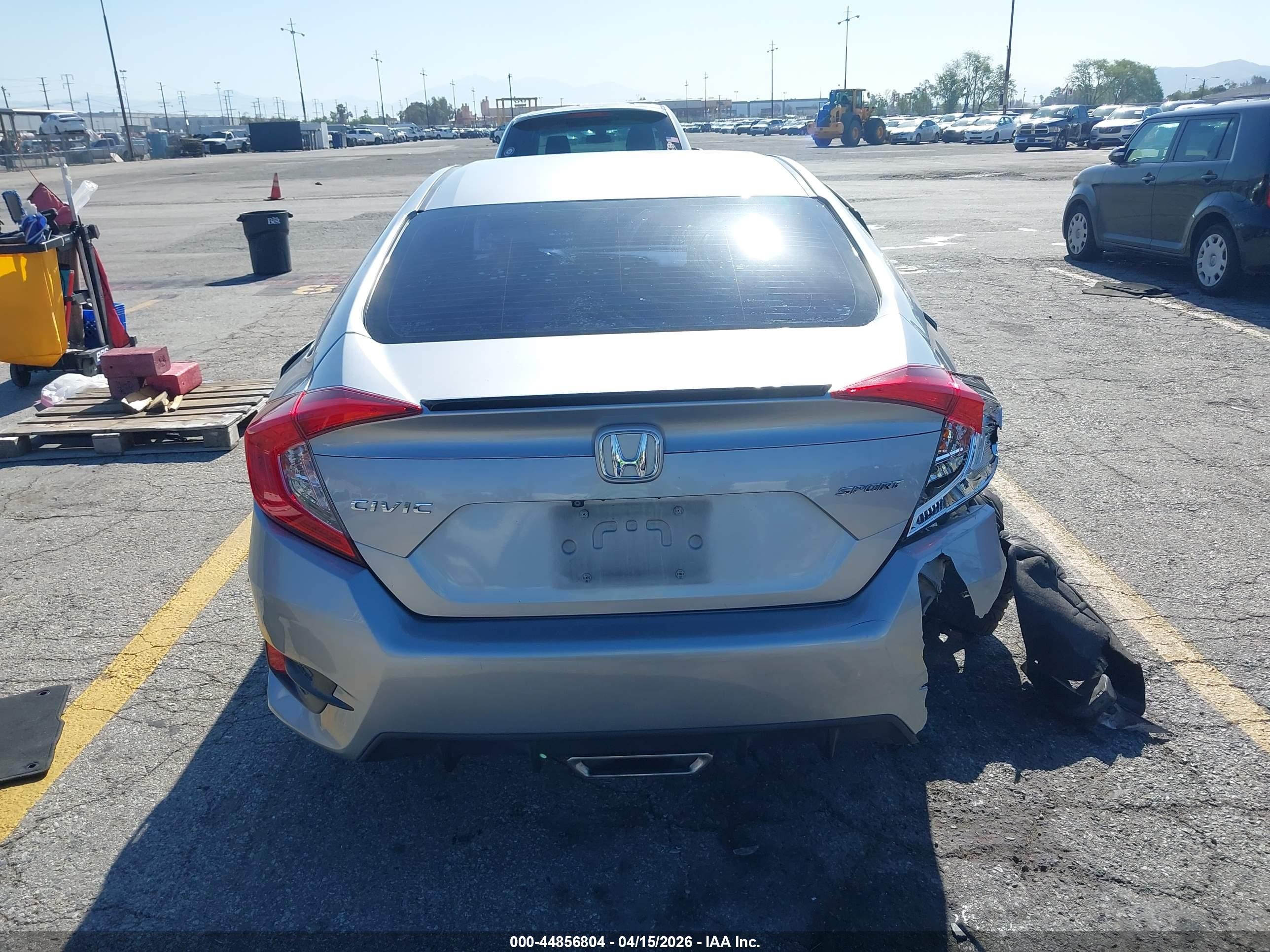2021 Honda Civic Sport Серебряный vin: 2HGFC2F8XMH506884