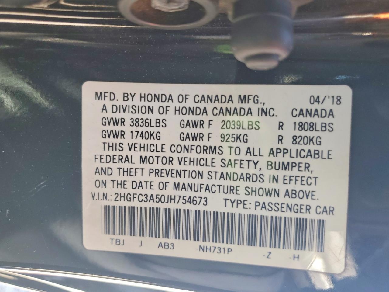 2018 Honda Civic Si Black vin: 2HGFC3A50JH754673