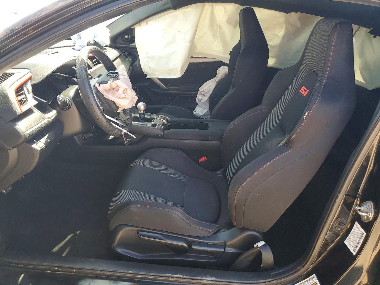 2018 Honda Civic Si Black vin: 2HGFC3A50JH754673