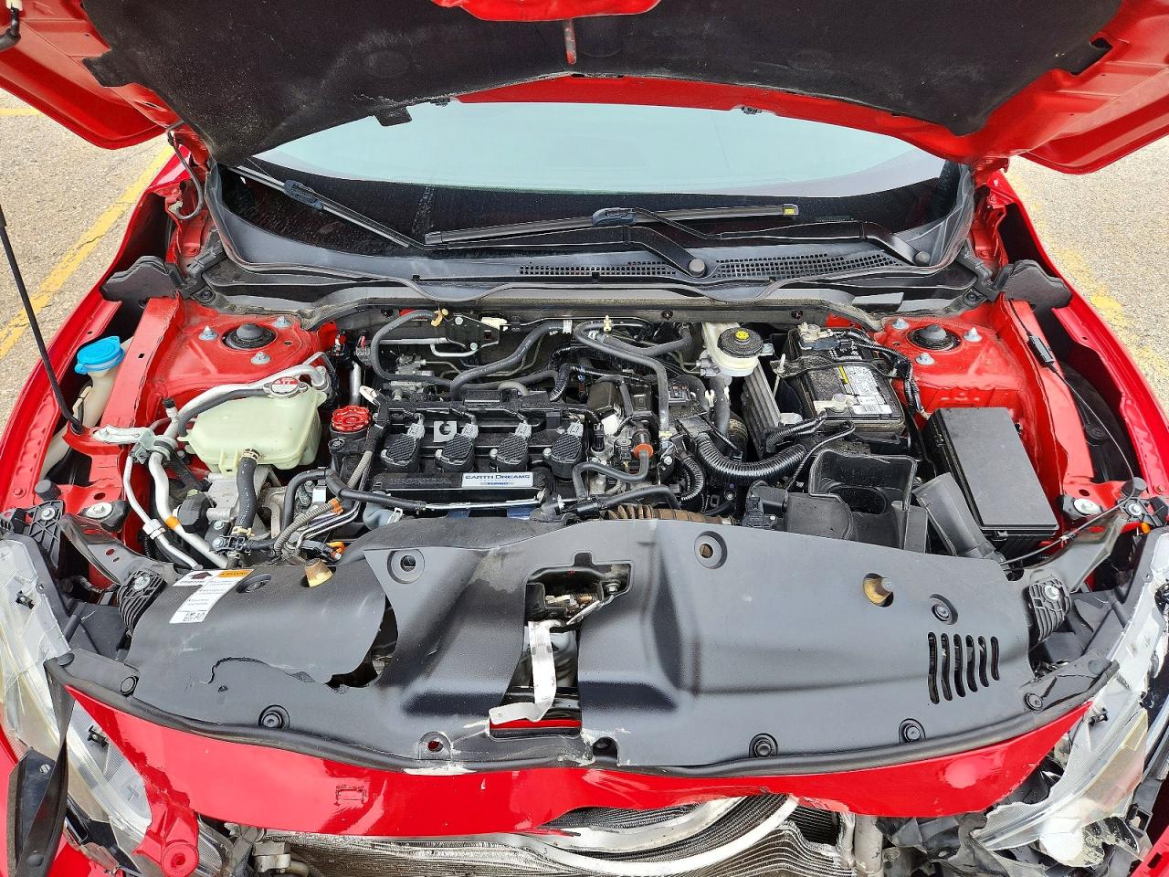 2018 Honda Civic Si Red vin: 2HGFC3A52JH756117