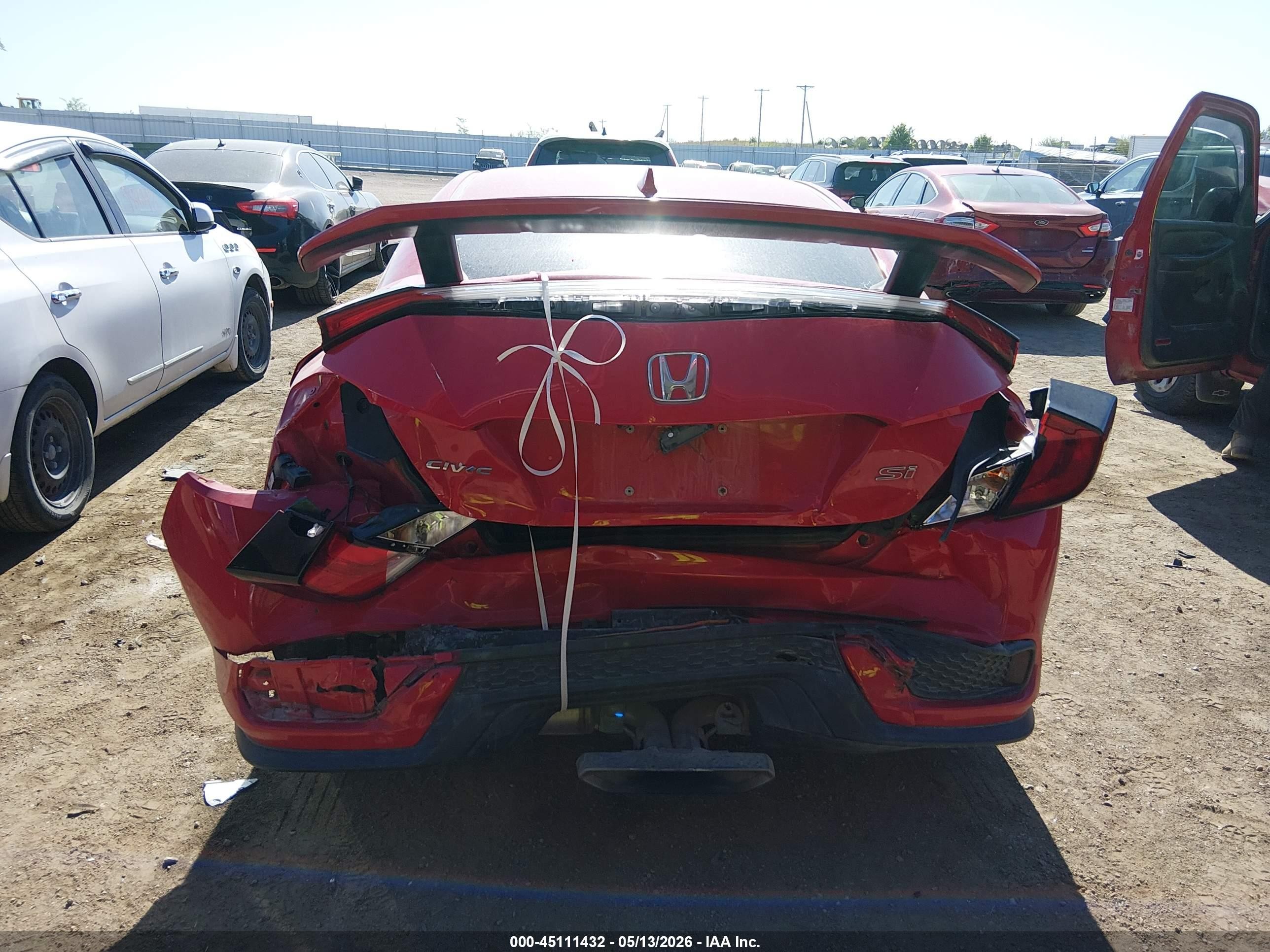 2020 Honda Civic Si Coupe Red vin: 2HGFC3A53LH753679