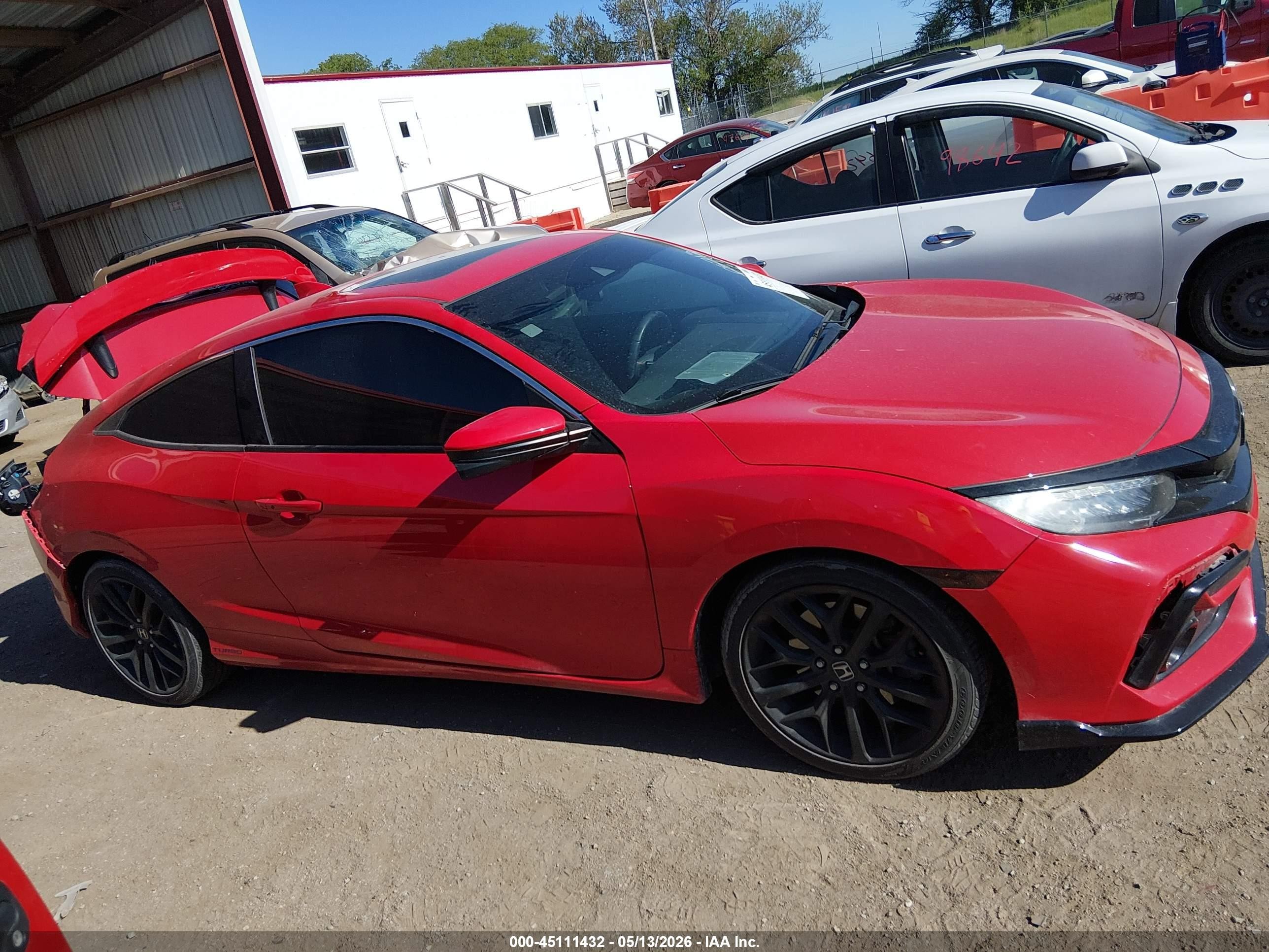 2020 Honda Civic Si Coupe Red vin: 2HGFC3A53LH753679