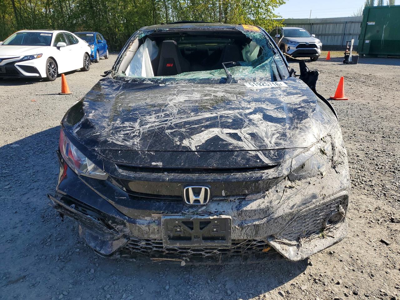 2017 Honda Civic Si Black vin: 2HGFC3A54HH751236