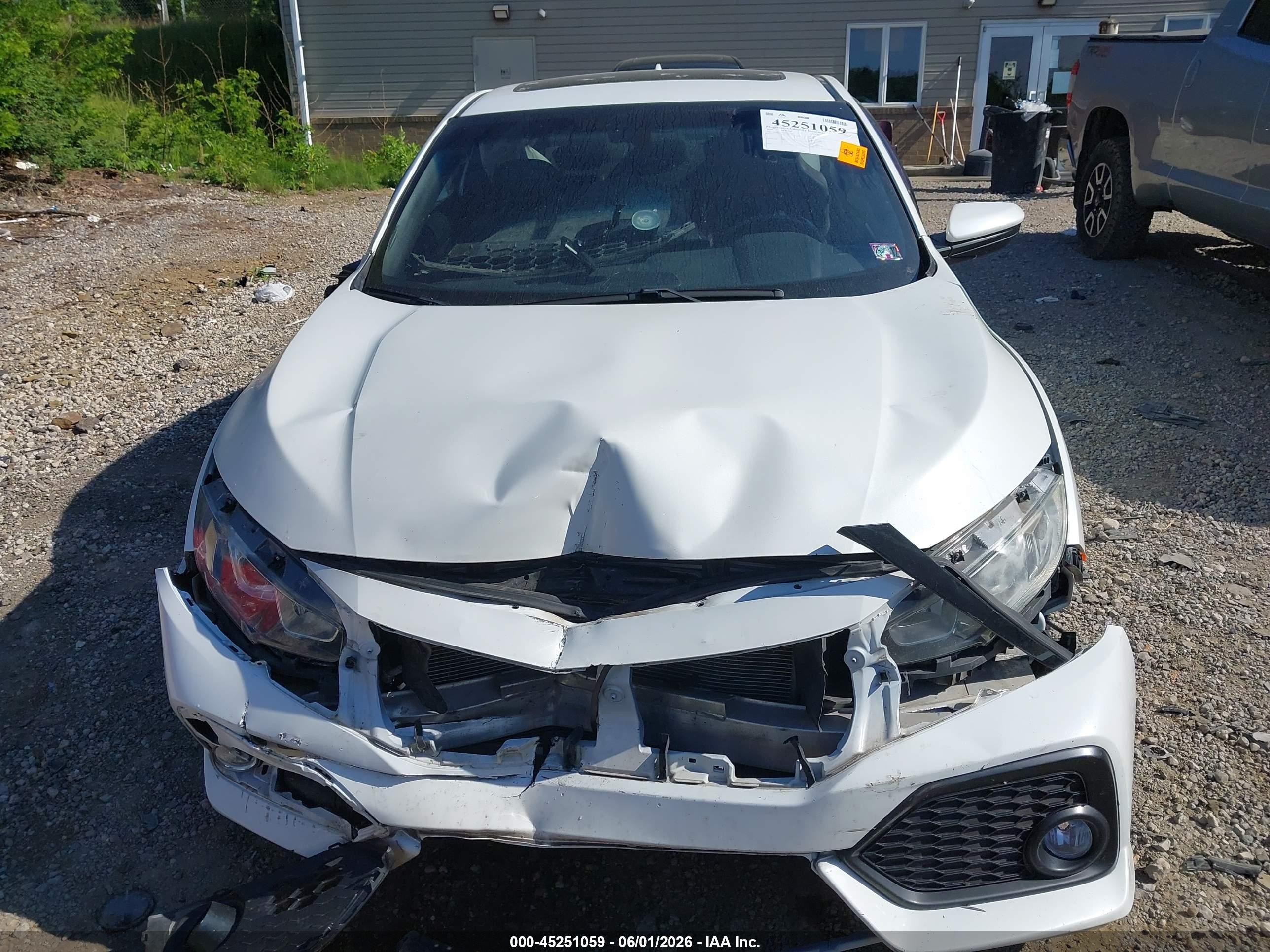 2018 Honda Civic Si White vin: 2HGFC3A55JH751736