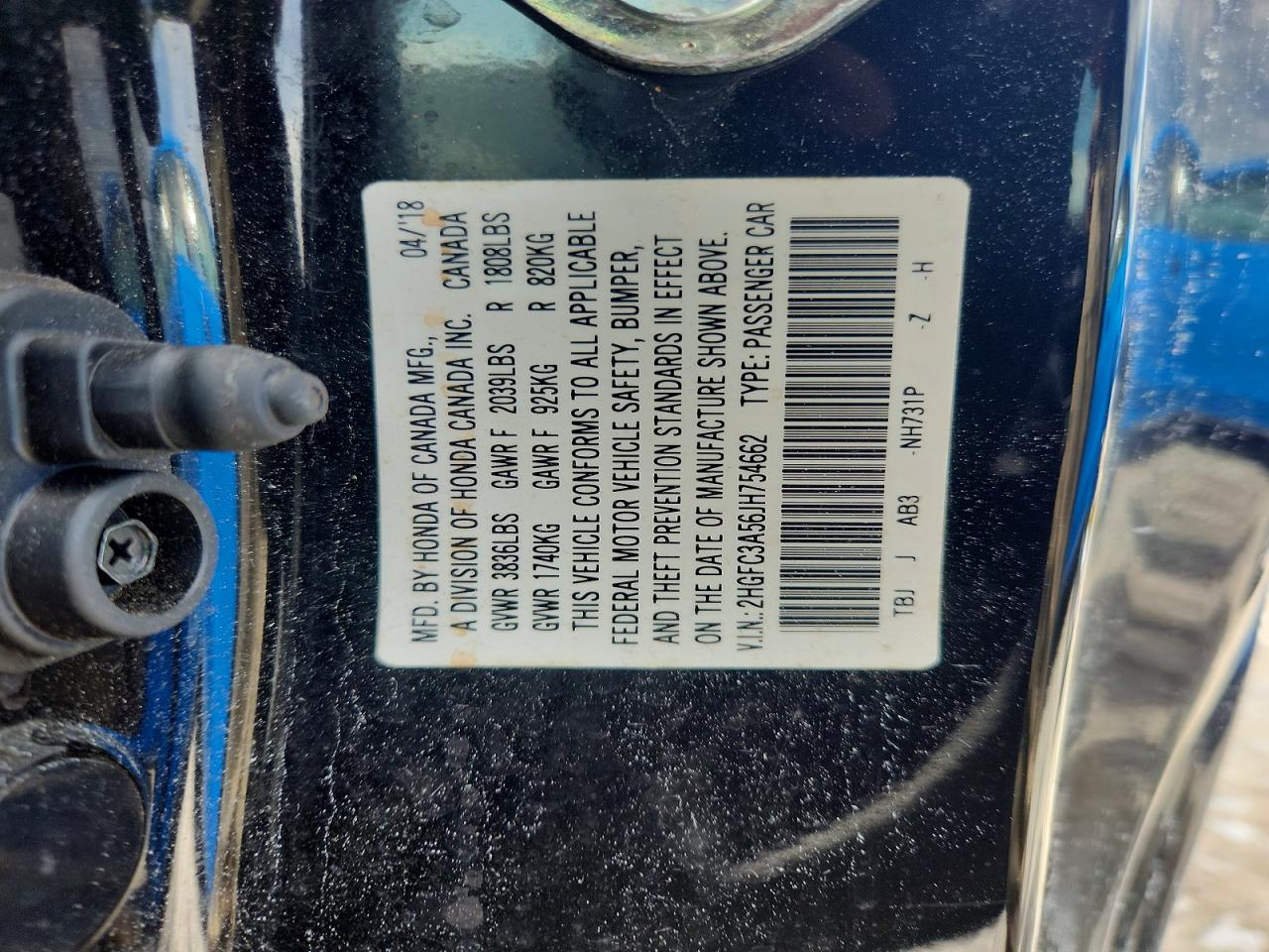 2018 Honda Civic Si Черный vin: 2HGFC3A56JH754662