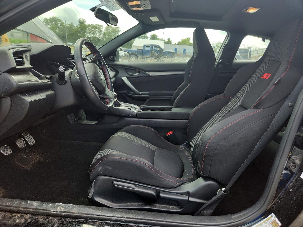 2018 Honda Civic Si Черный vin: 2HGFC3A56JH754662