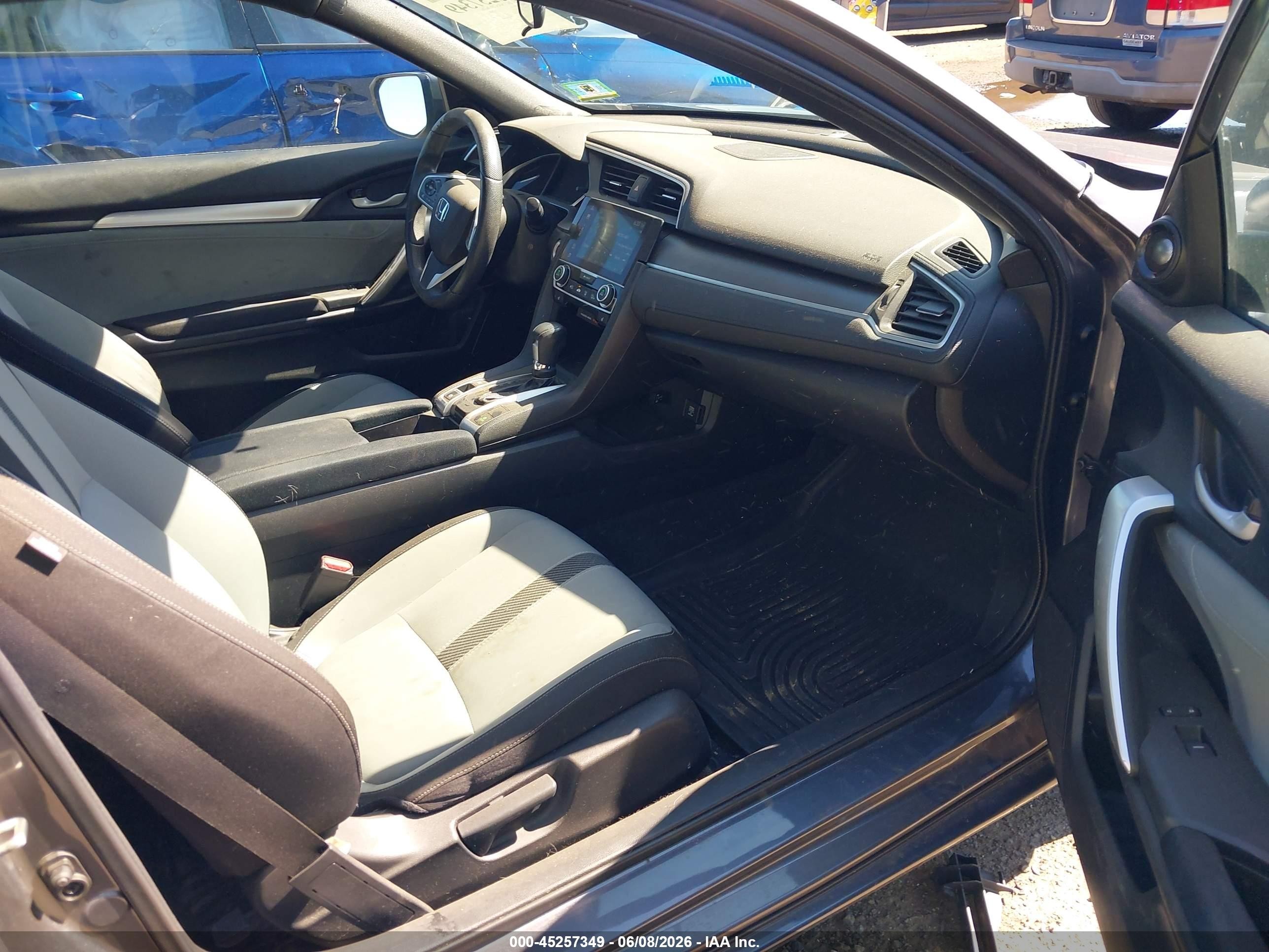 2016 Honda Civic Ex-t Gray vin: 2HGFC3B30GH356157