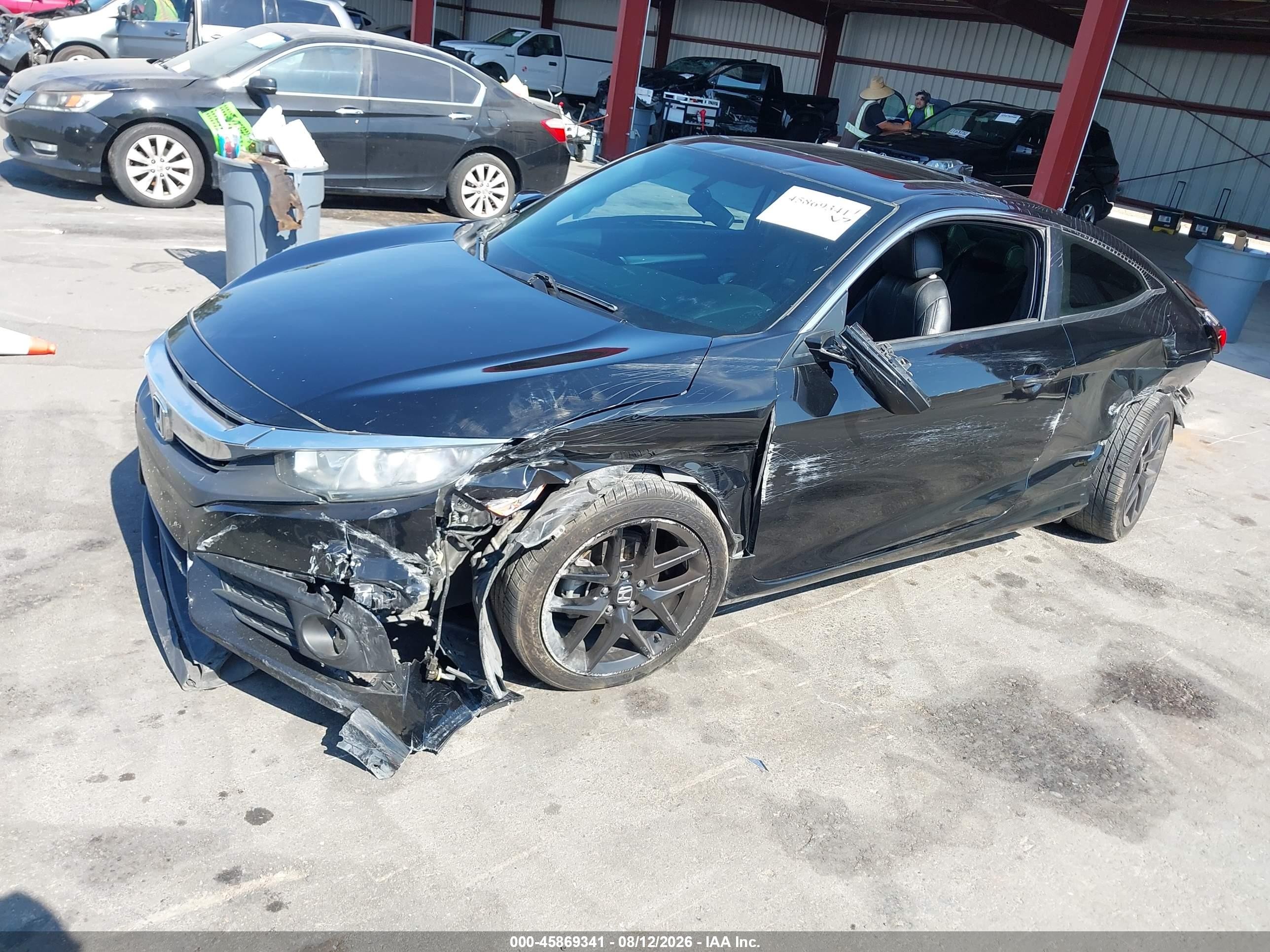 2017 Honda Civic Ex-t Black vin: 2HGFC3B30HH362302
