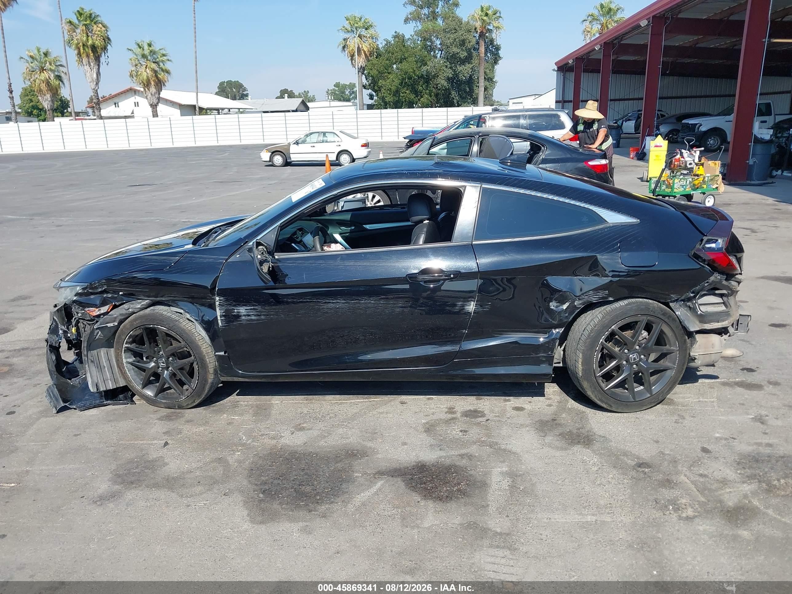 2017 Honda Civic Ex-t Black vin: 2HGFC3B30HH362302