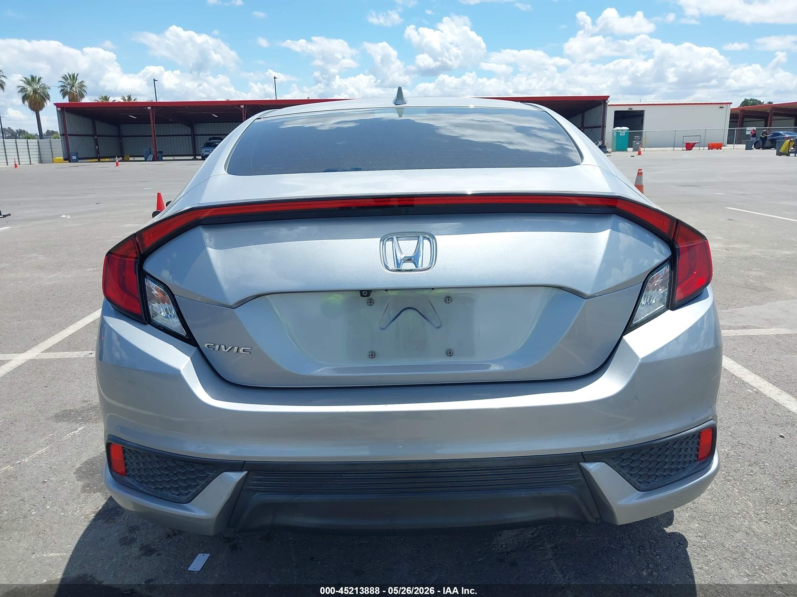 2017 Honda Civic Ex-t Silver vin: 2HGFC3B3XHH352747