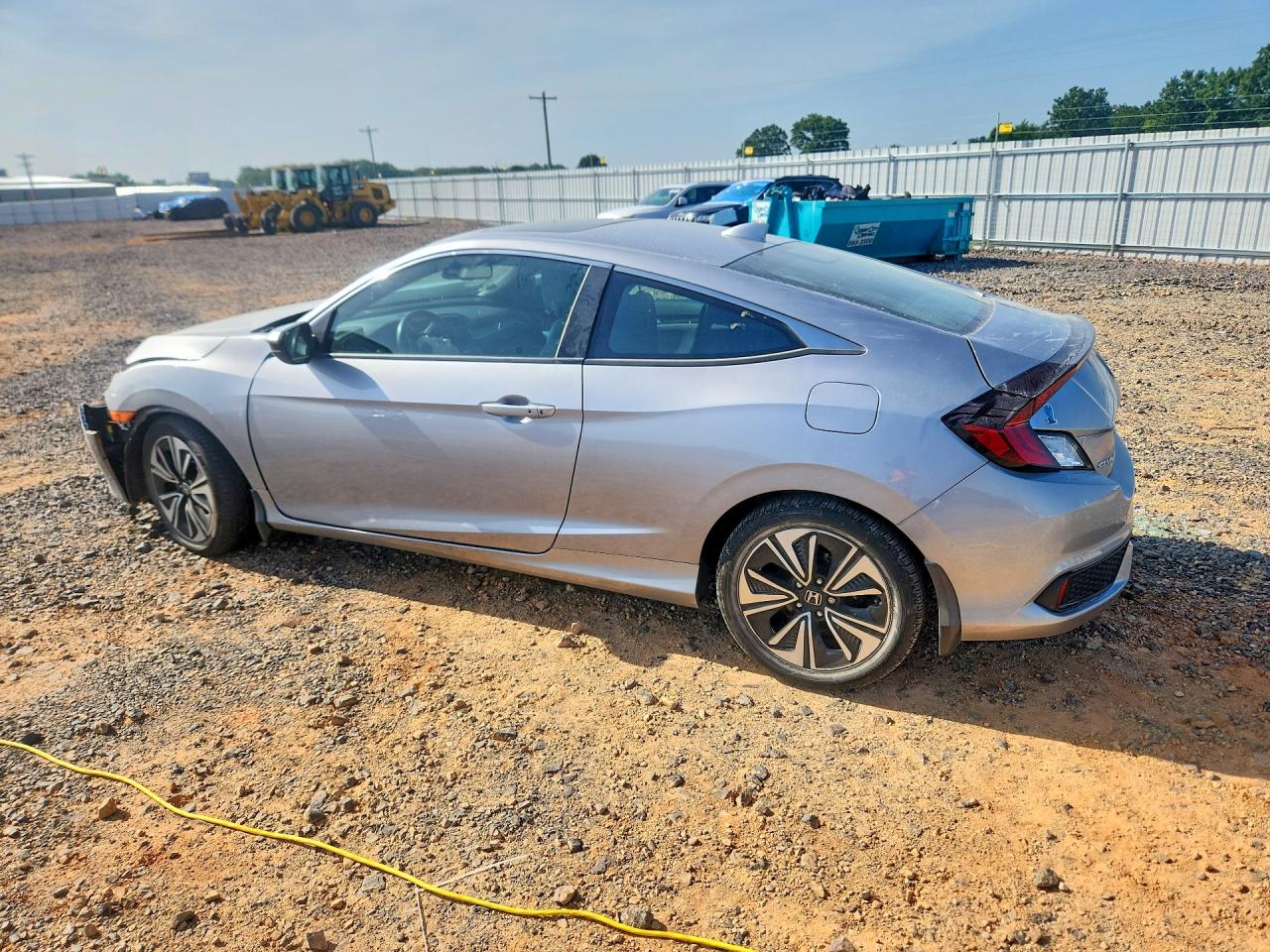 2017 Honda Civic Exl Silver vin: 2HGFC3B76HH351663