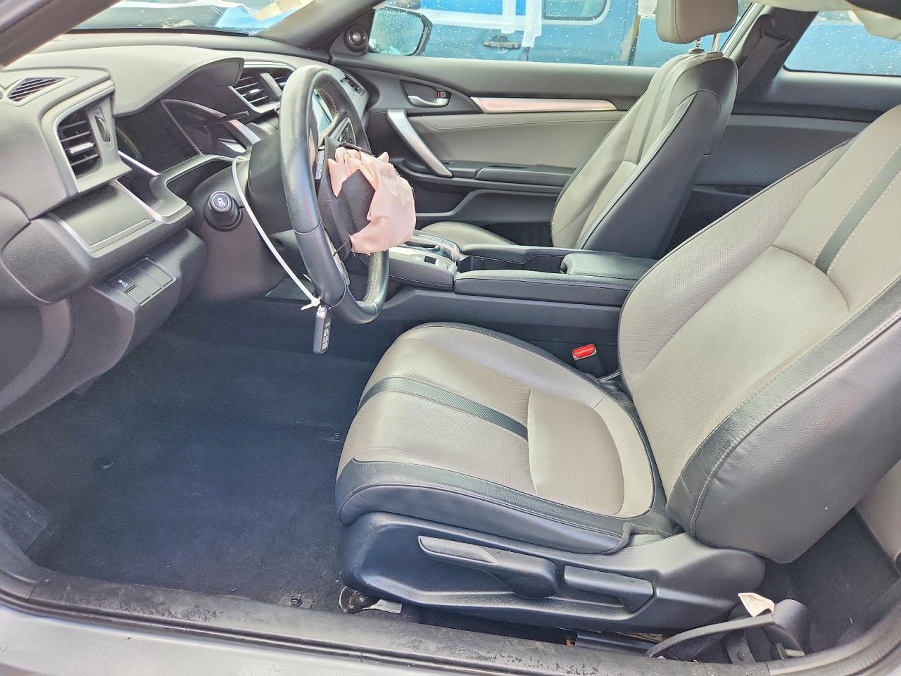 2017 Honda Civic Exl Silver vin: 2HGFC3B76HH351663