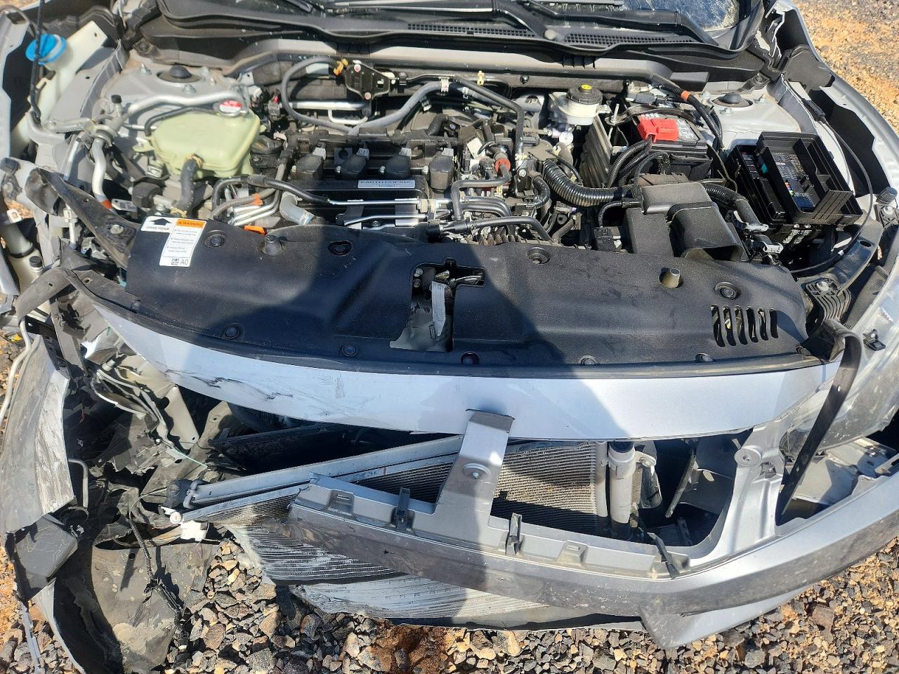2017 Honda Civic Exl Silver vin: 2HGFC3B76HH351663