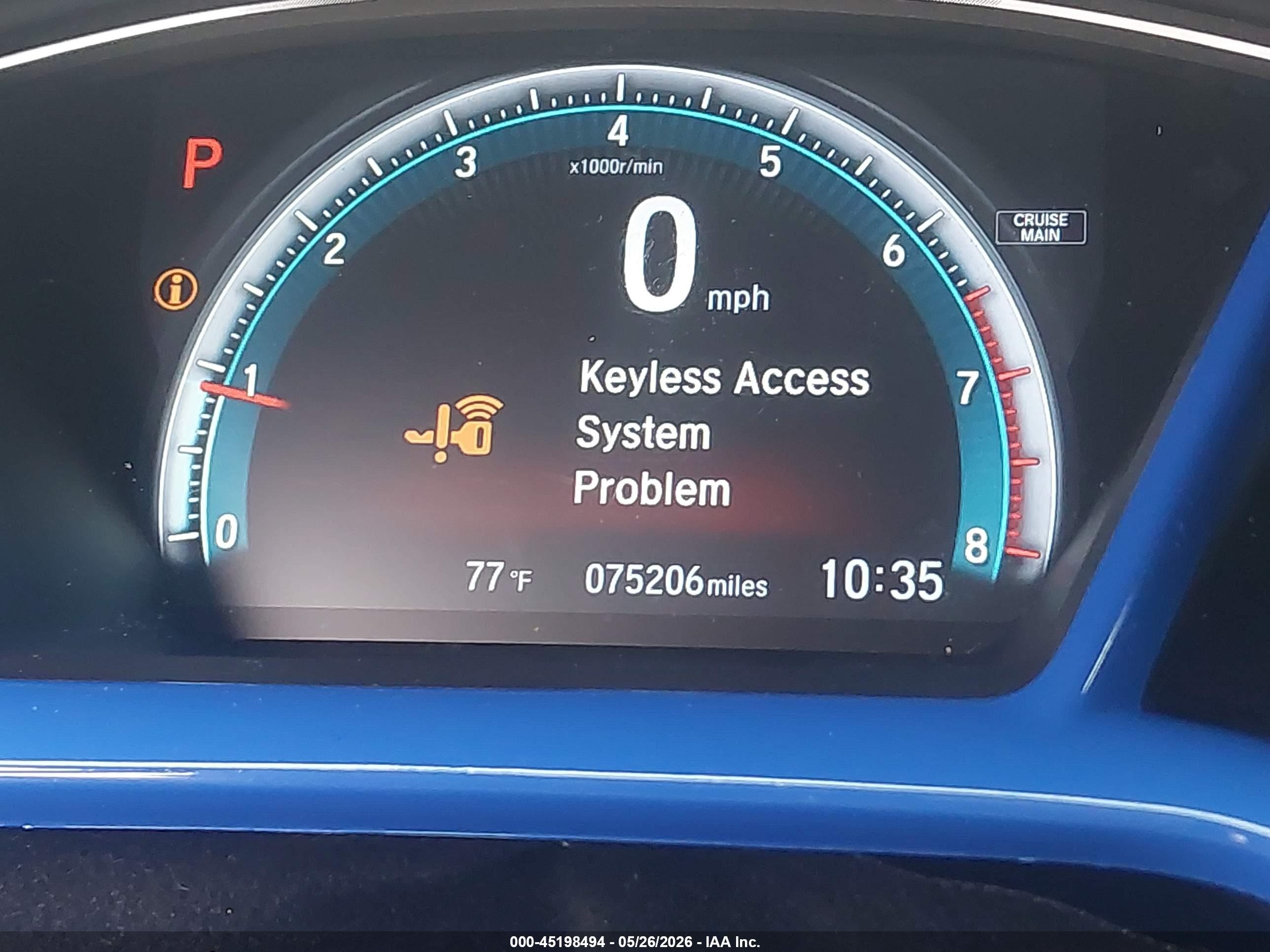2016 Honda Civic Ex-l Синий vin: 2HGFC3B77GH353811