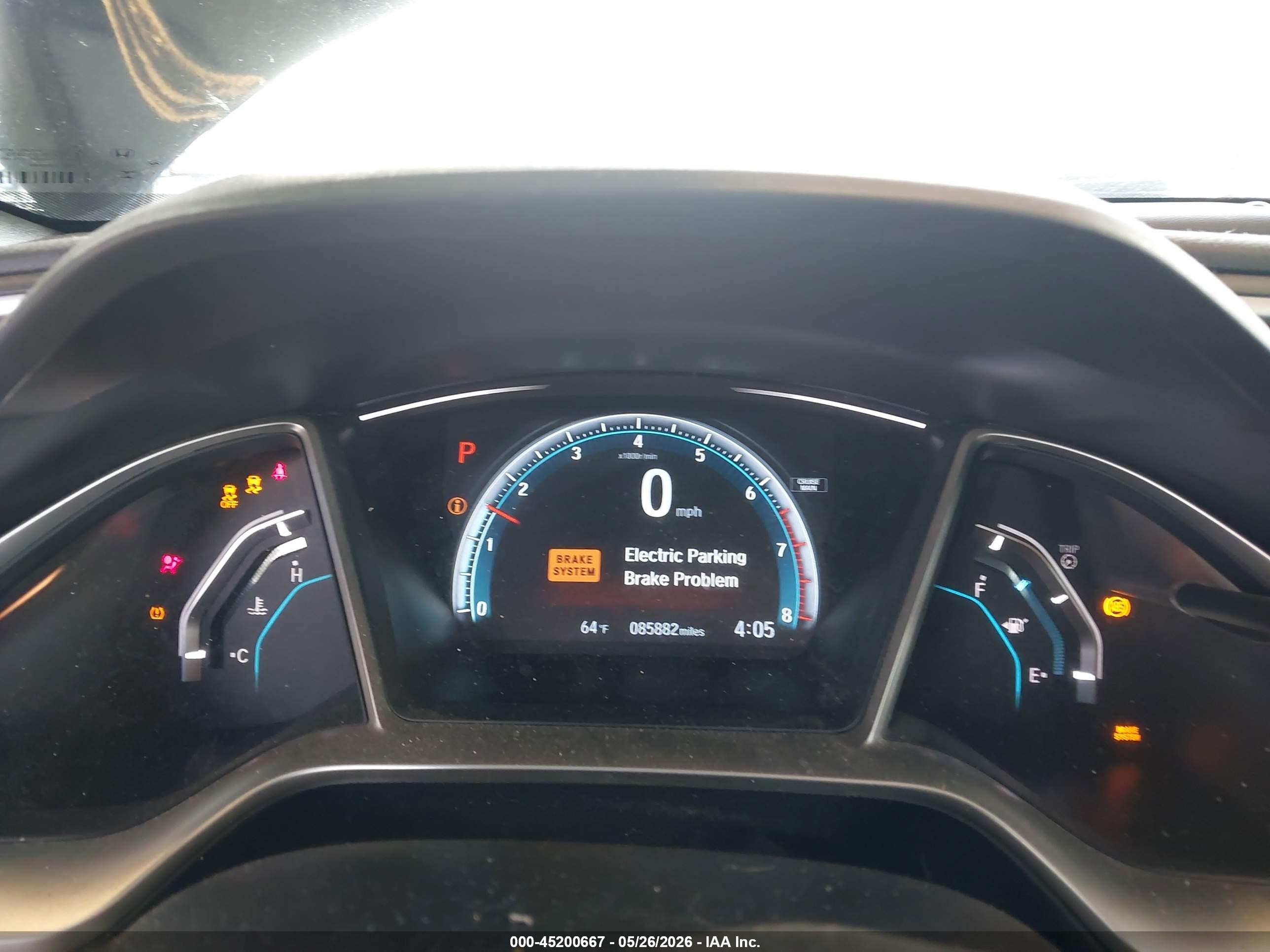 2018 Honda Civic Ex-l Black vin: 2HGFC3B79JH354563